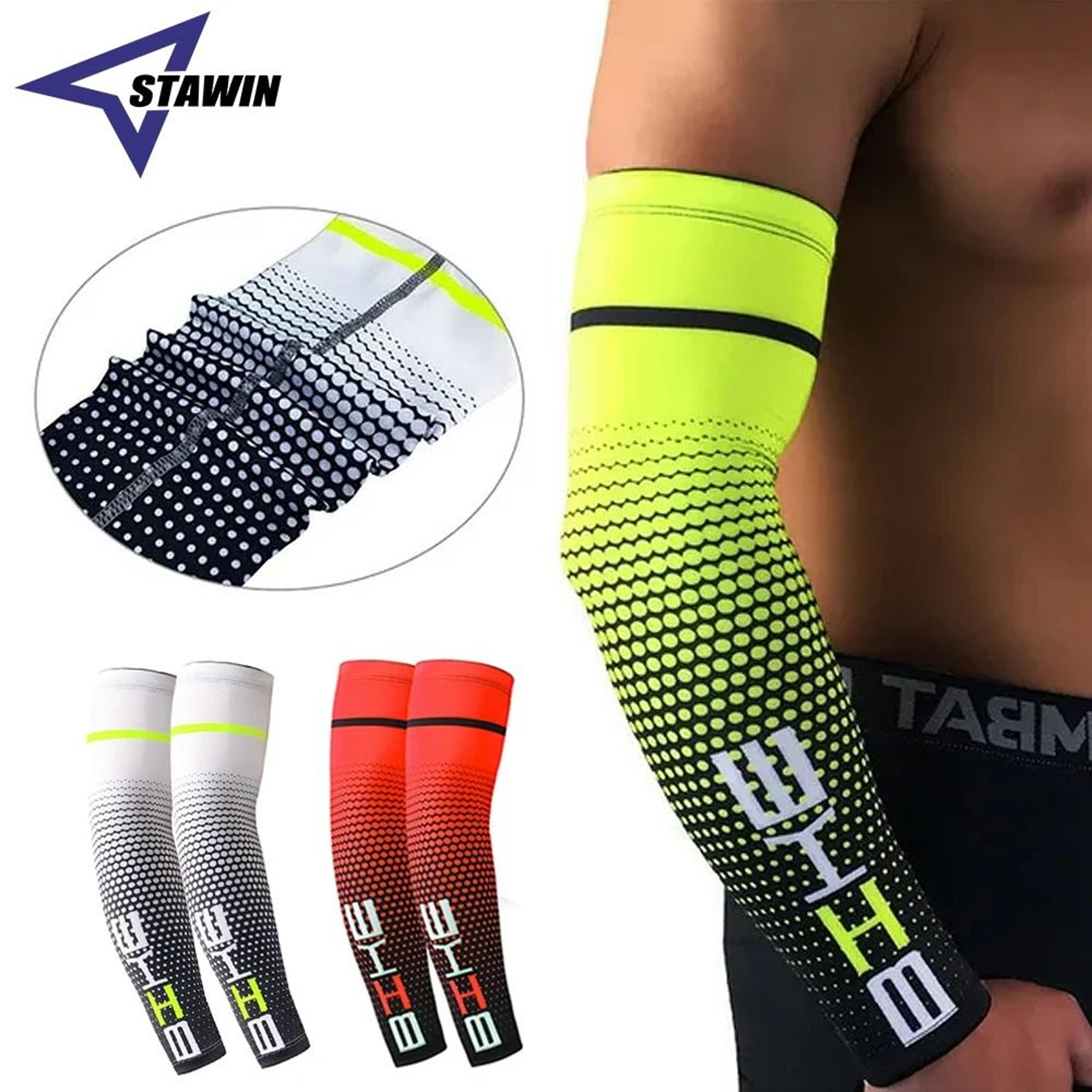 unisex cycling running sports cooling arm sleeves (1 pair)