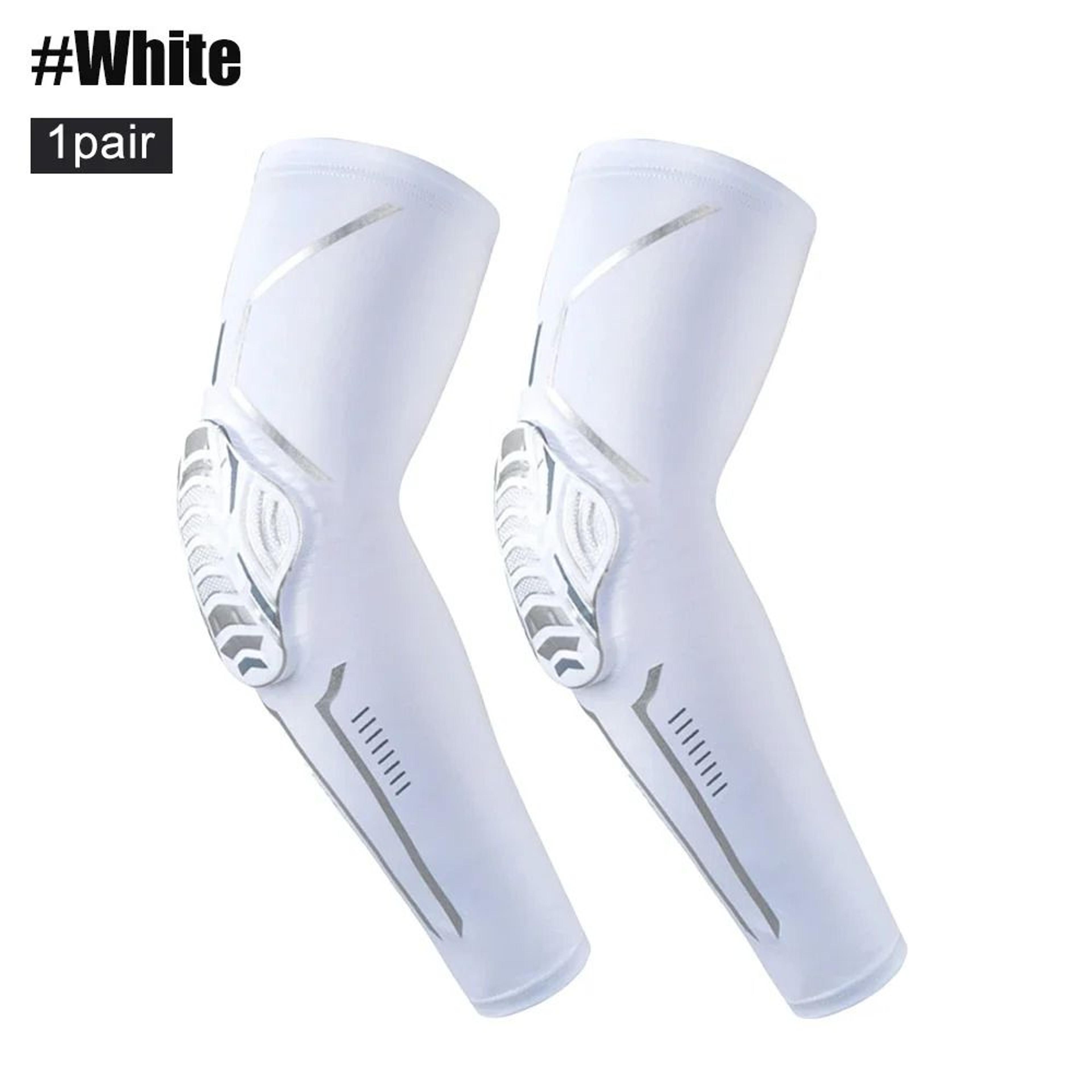 Sports Crash Proof Compression Elbow Pads 1 Pair 8