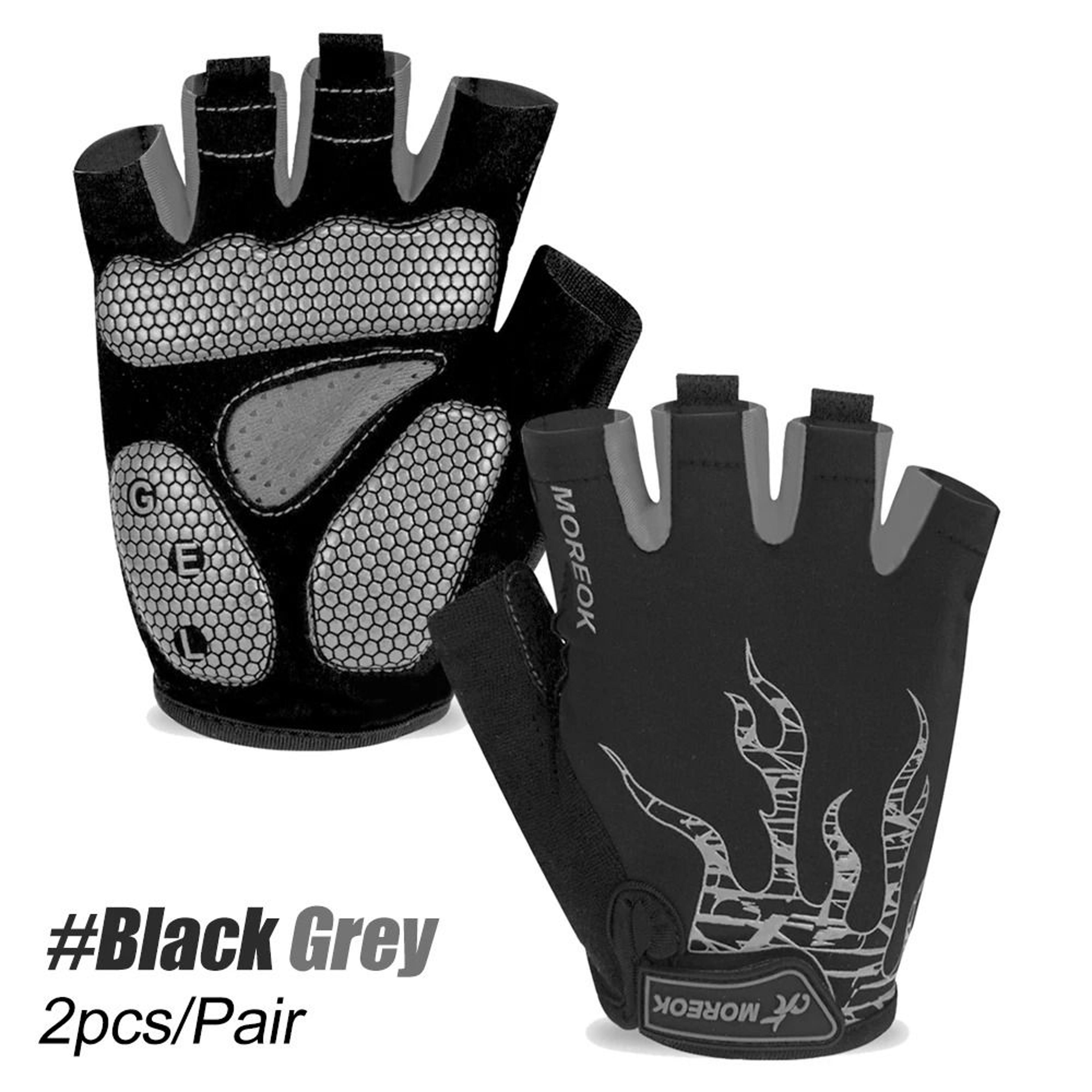 Cycling HalfFinger 5MM Gel Pad Bike Gloves 11