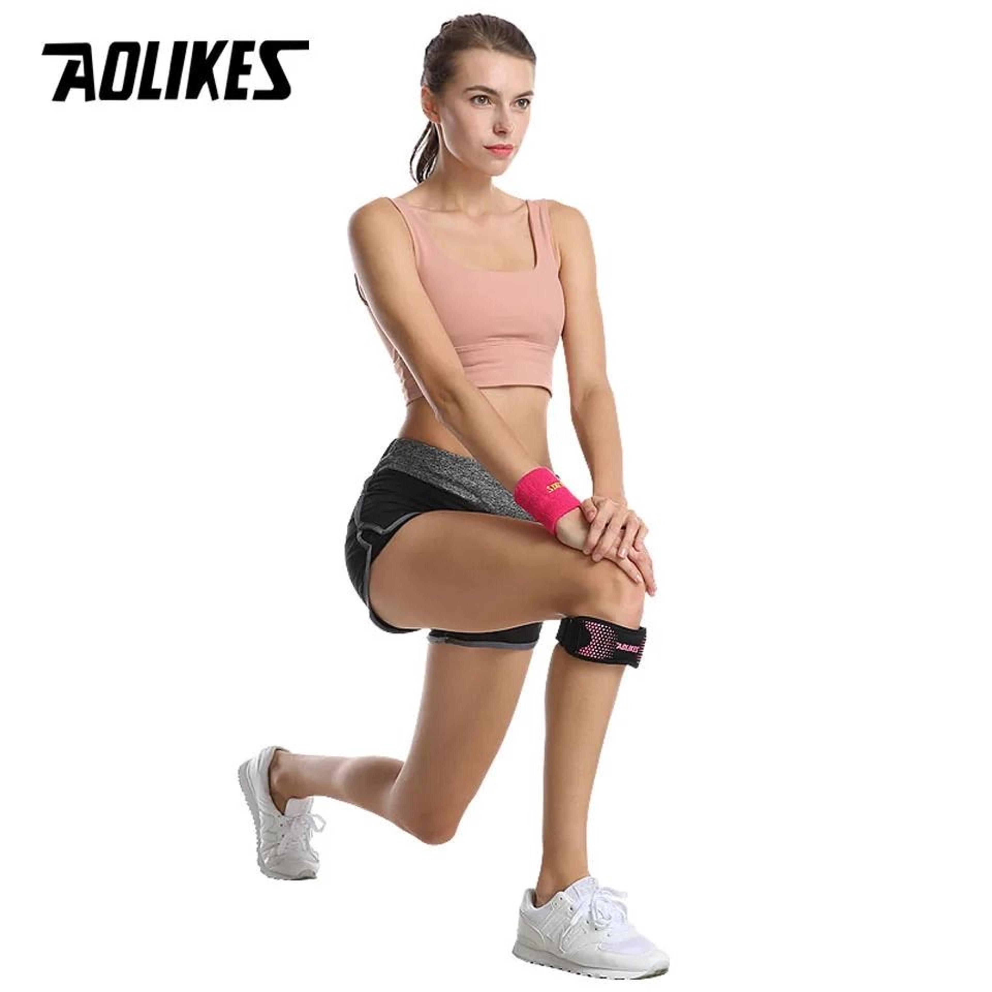 AOLIKES Patella Tendon Knee Strap And Adjustable Support Band For Pain Relief 4