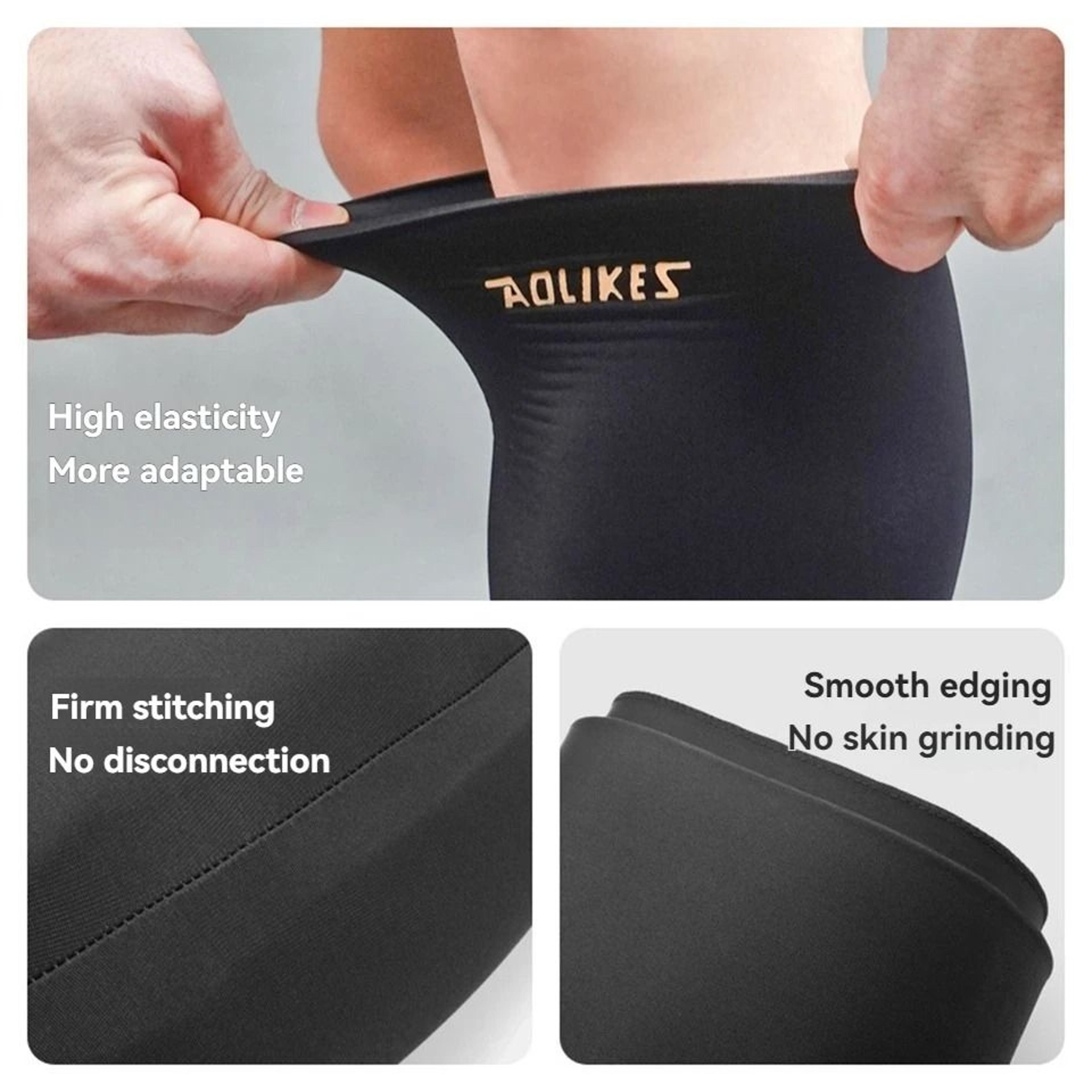 AOLIKES 360 FullCoverage Calf Compression Sleeve For Hot And Cold Therapy 4