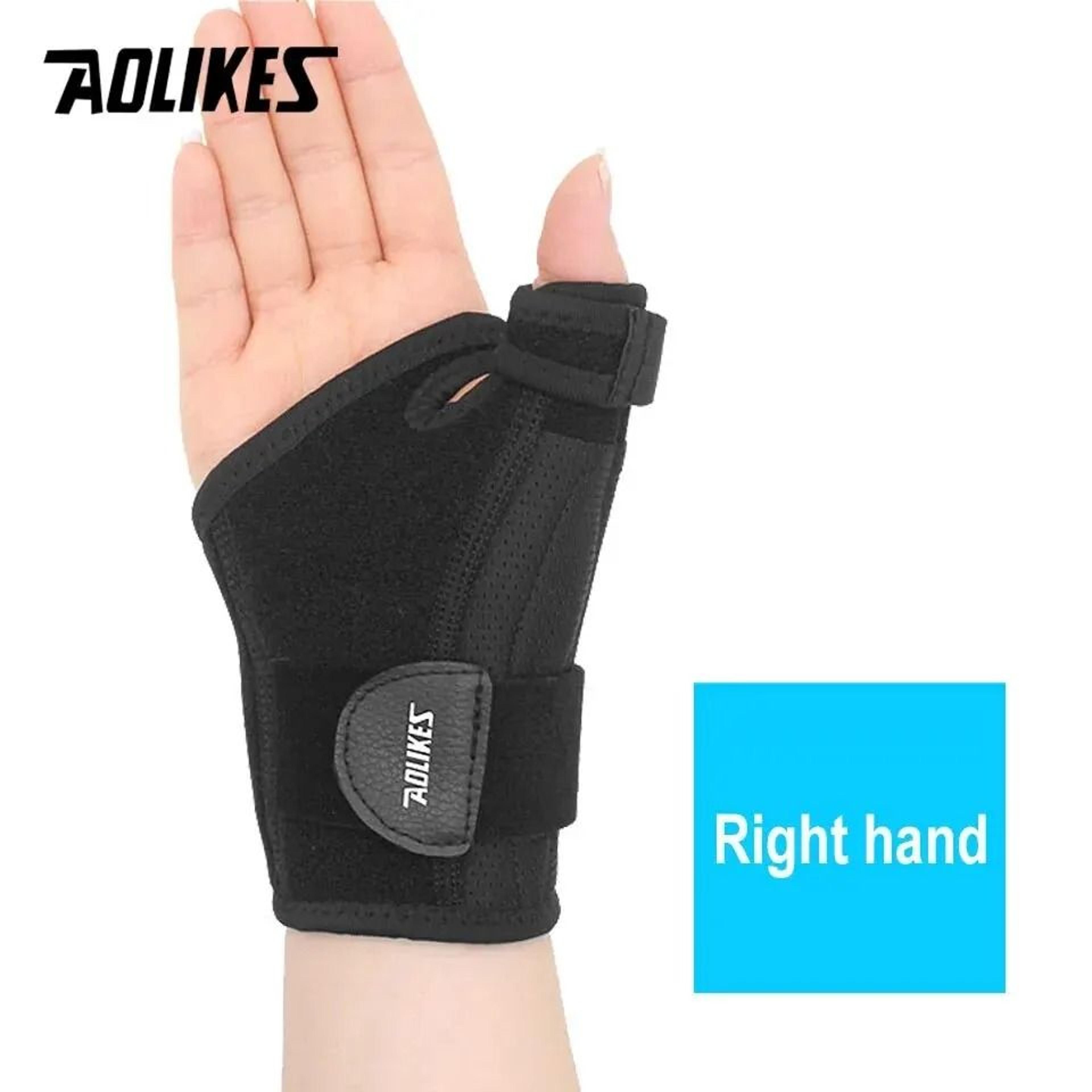 AOLIKES Adjustable Wrist  Thumb Spica Splint Support Brace For De Quervains Tenosynovitis And Sprai 7