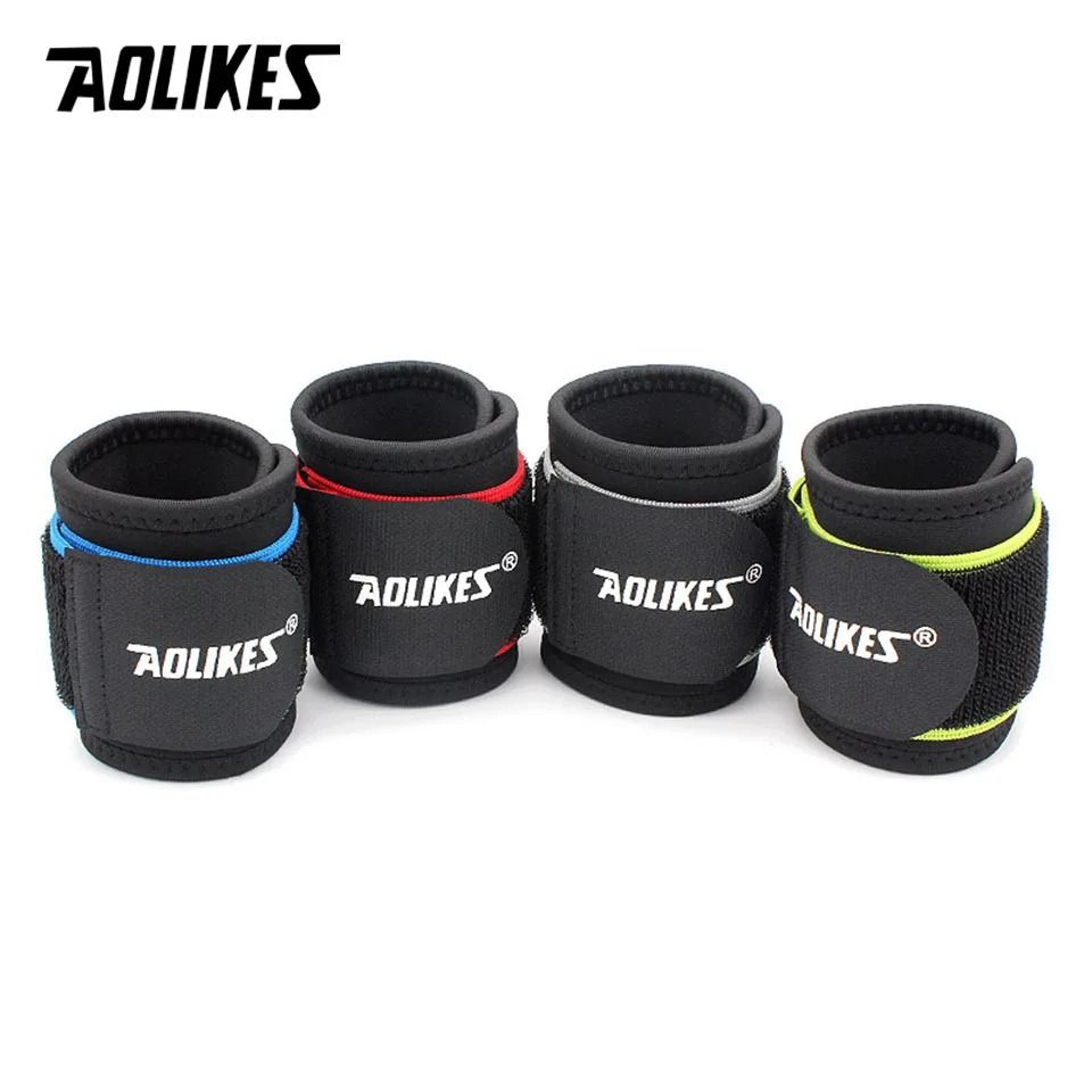 AOLIKES Adjustable Sport Wristband Wrap And Compression Joint Support Bandage 4