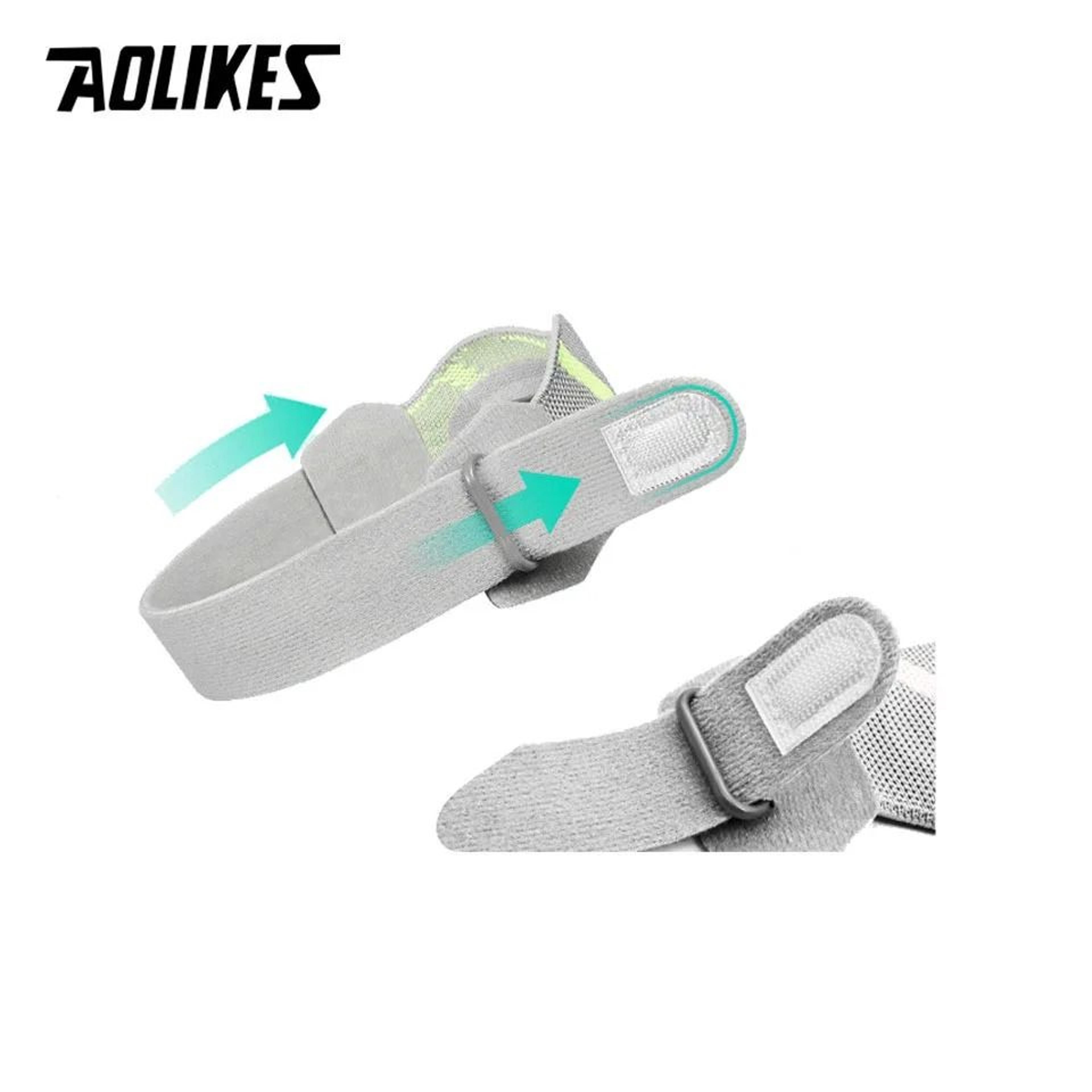 AOLIKES Adjustable Patellar Tendon Stabilizer Strap And Compression Knee Support Band 2
