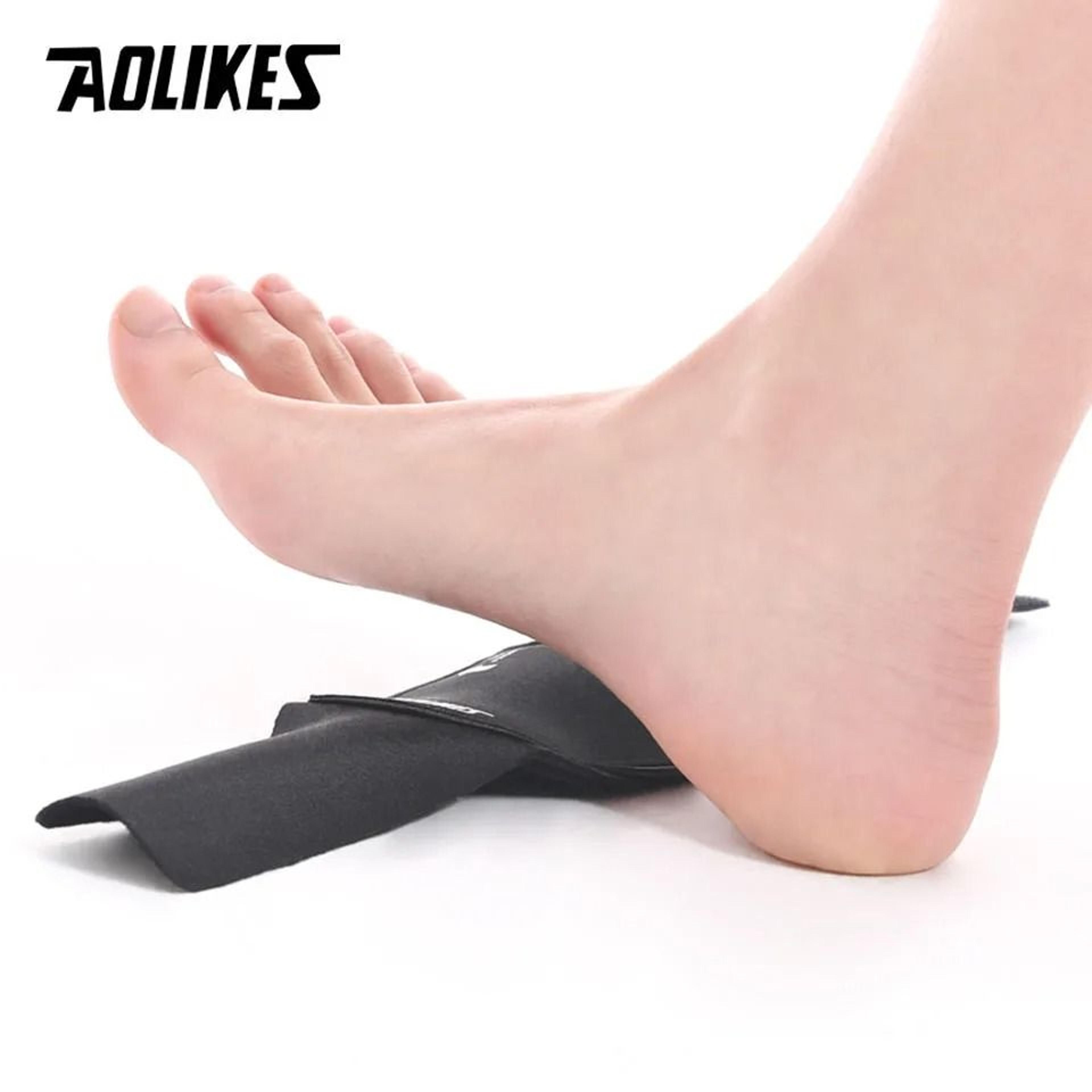 AOLIKES Adjustable Arch Support Pads With Cushion Compression Sleeves For Flat Feet And Plantar Fas 3