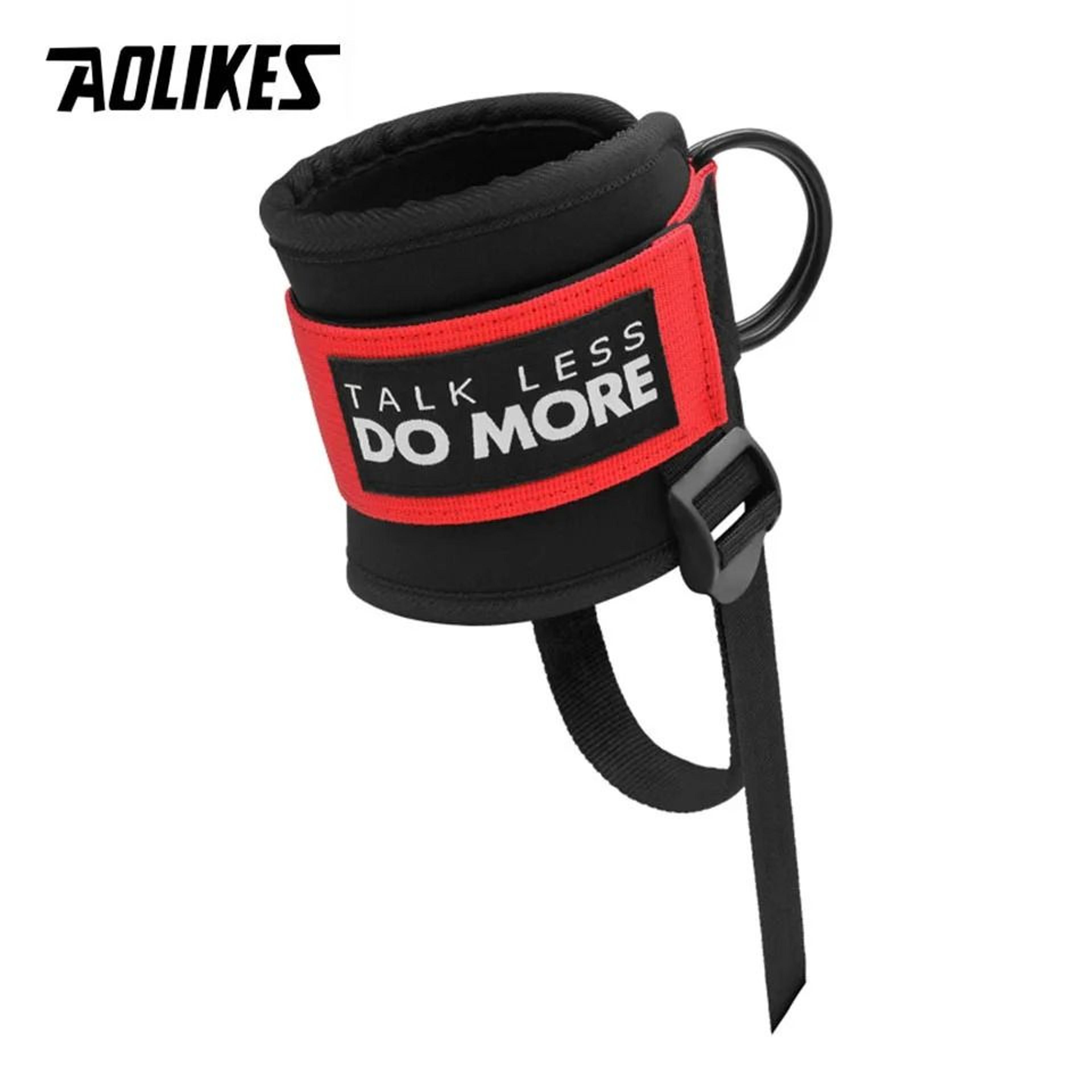 AOLIKES Adjustable Ankle Straps For Cable Machines Strength Training Gym Cuffs For Glute And Booty  7