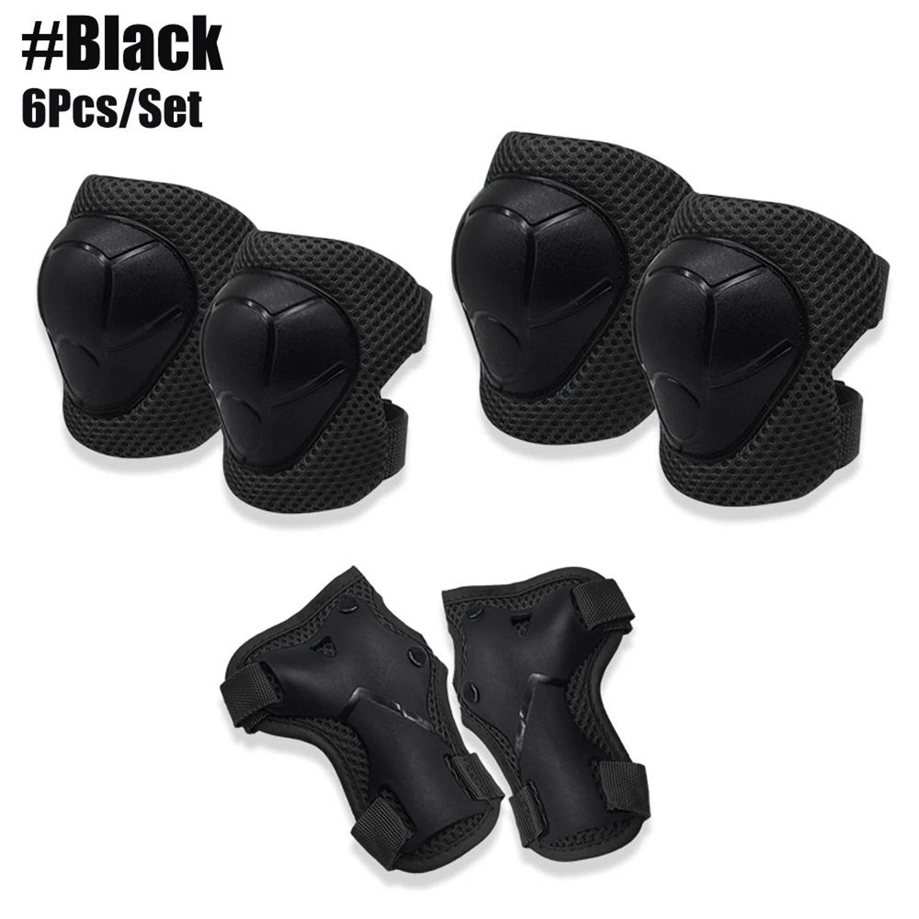 6PCS Kids Protective Gear Set With Knee Pads Elbow Pads  Wrist Guards 8