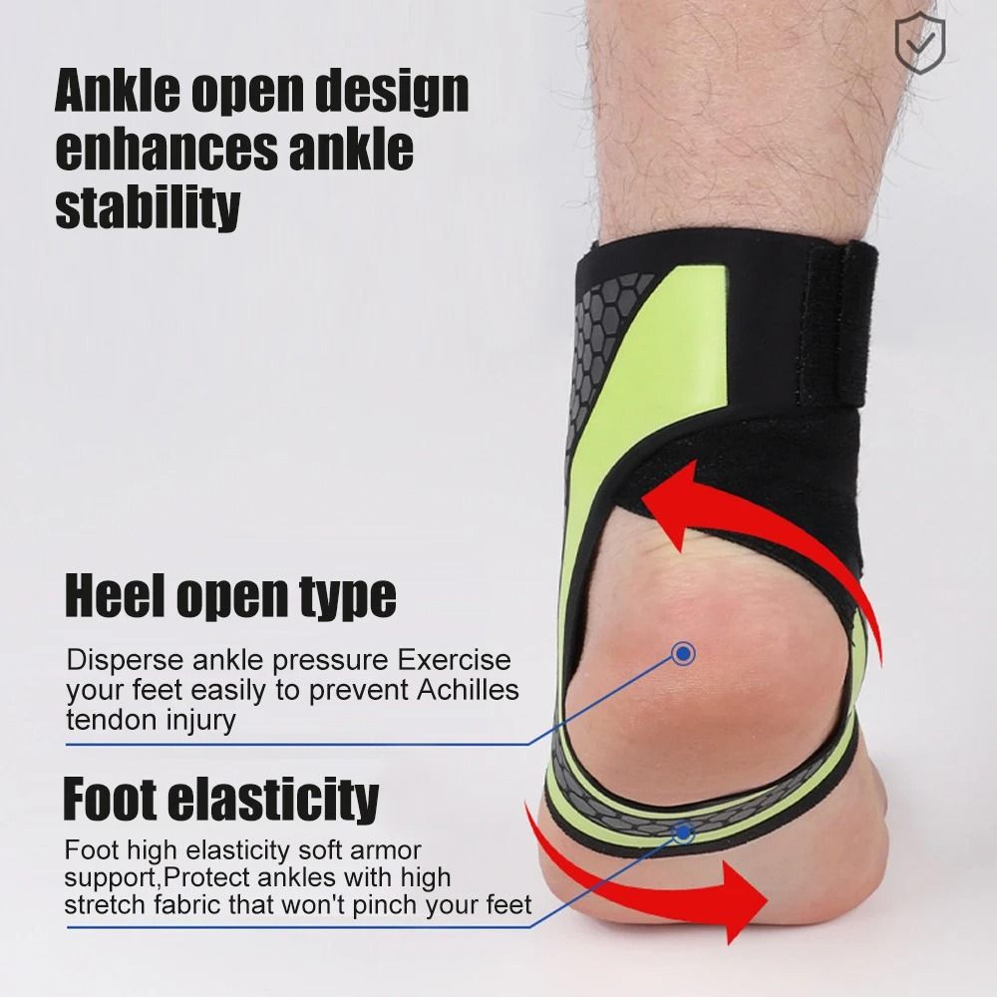 RGGMQQ CrossStrap Ankle Brace  Joint Strain Support  Wear Prevention Sleeve For Basketball  Running 4