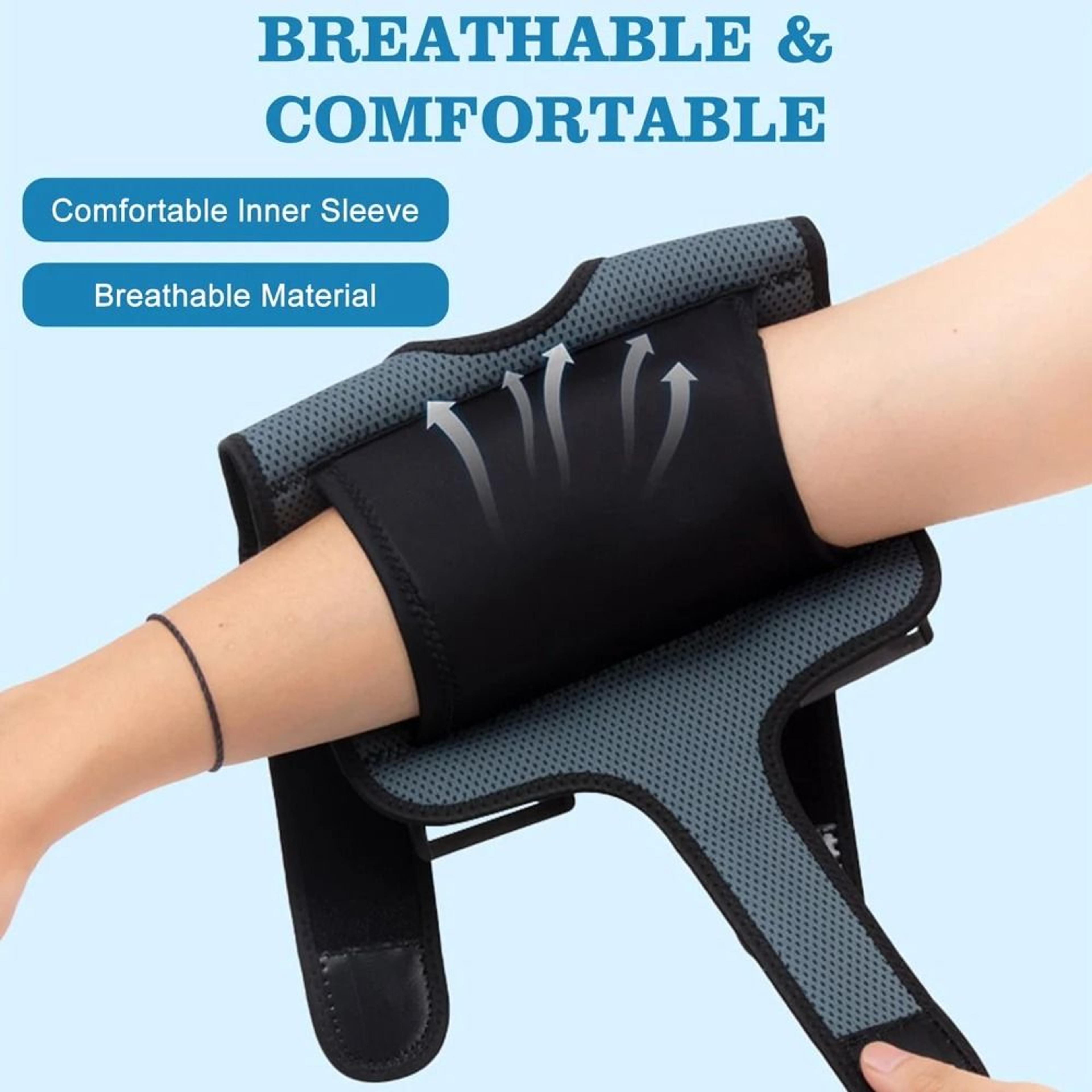 1PC Adjustable Elbow Brace With Removable Splints  Cubital Tunnel  Tendonitis Support 3