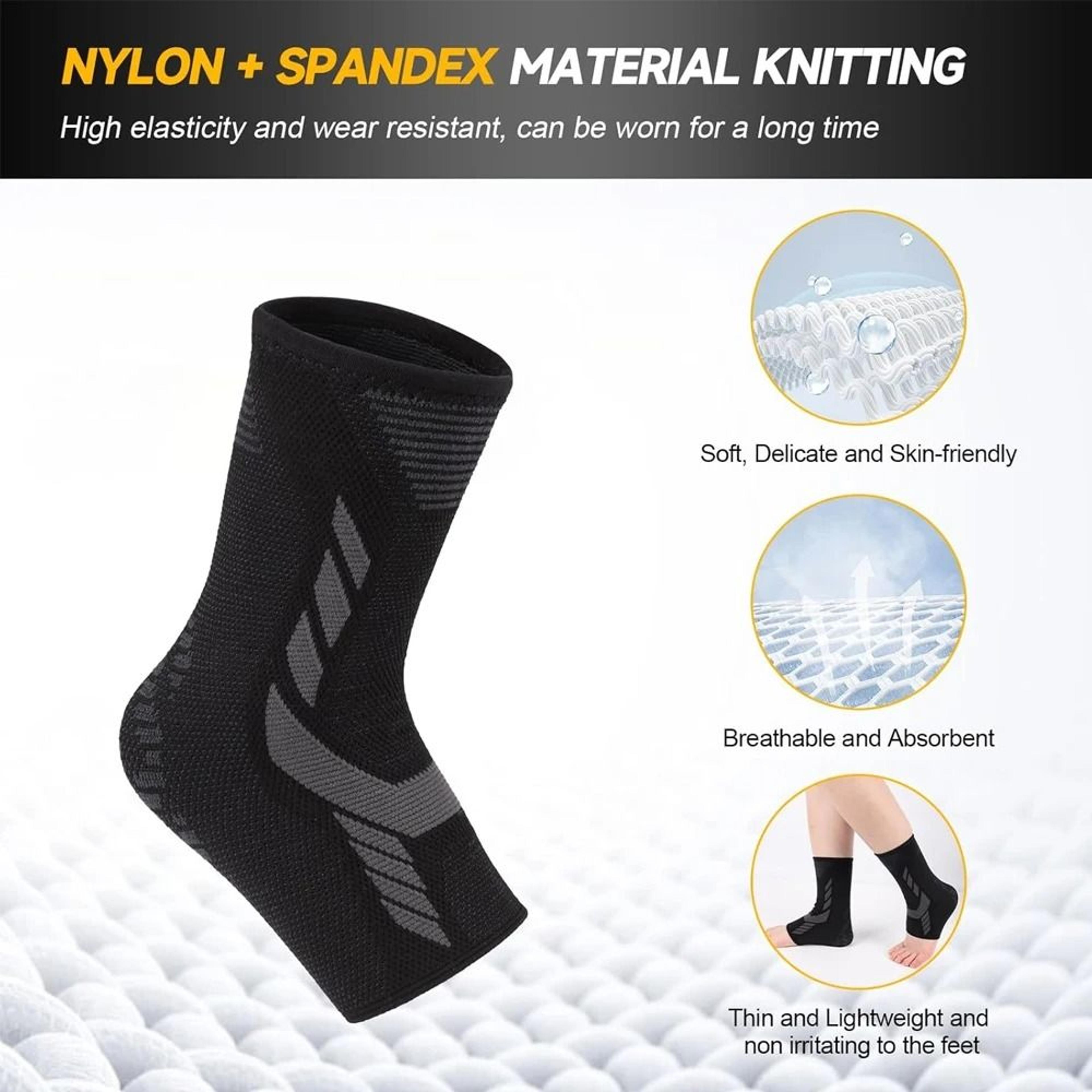 Premium Ankle Brace With Adjustable Compression Support  Achilles Tendonitis Relief 3