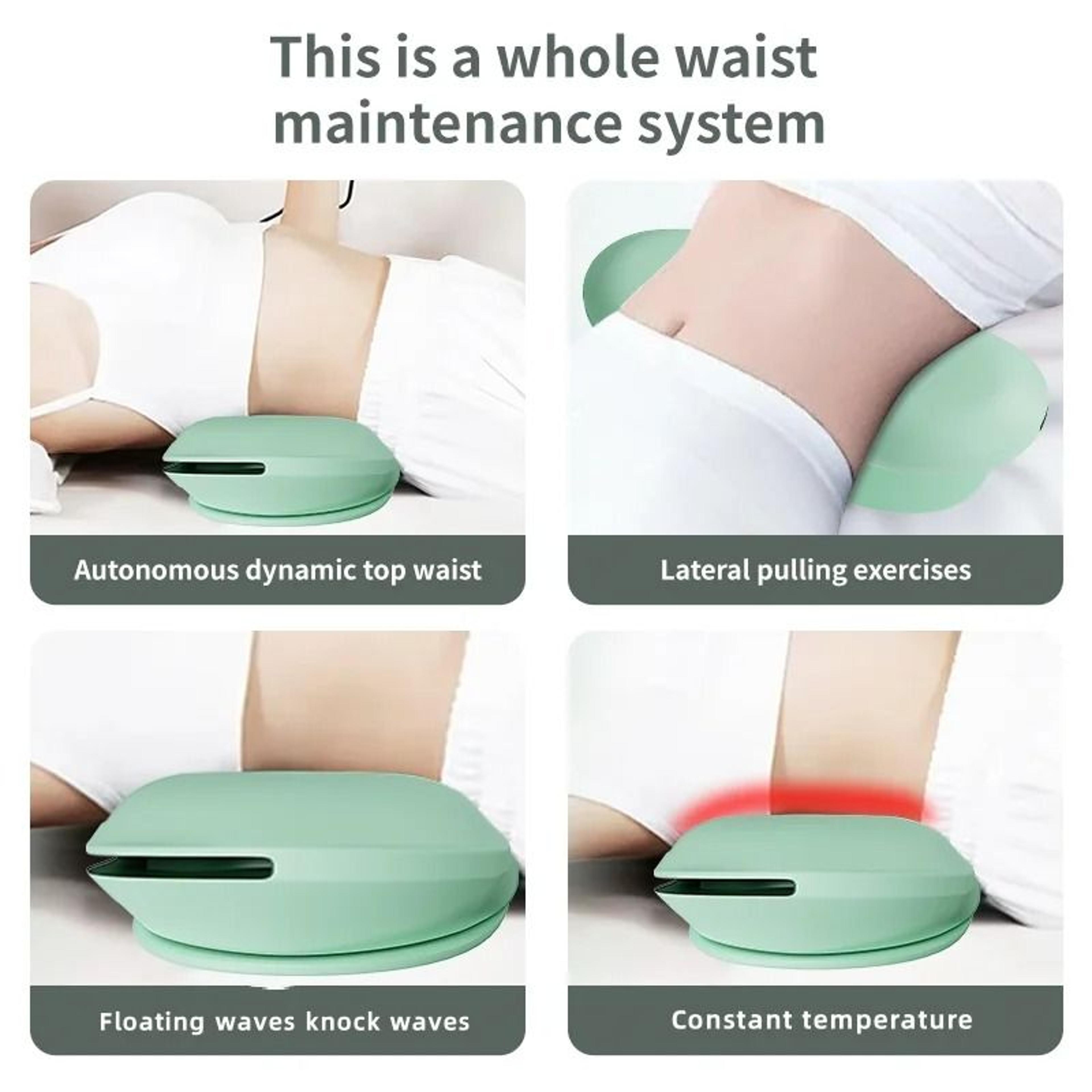 Professional Electric Lumbar Traction  Inflatable Back Stretcher With Heat Therapy 3