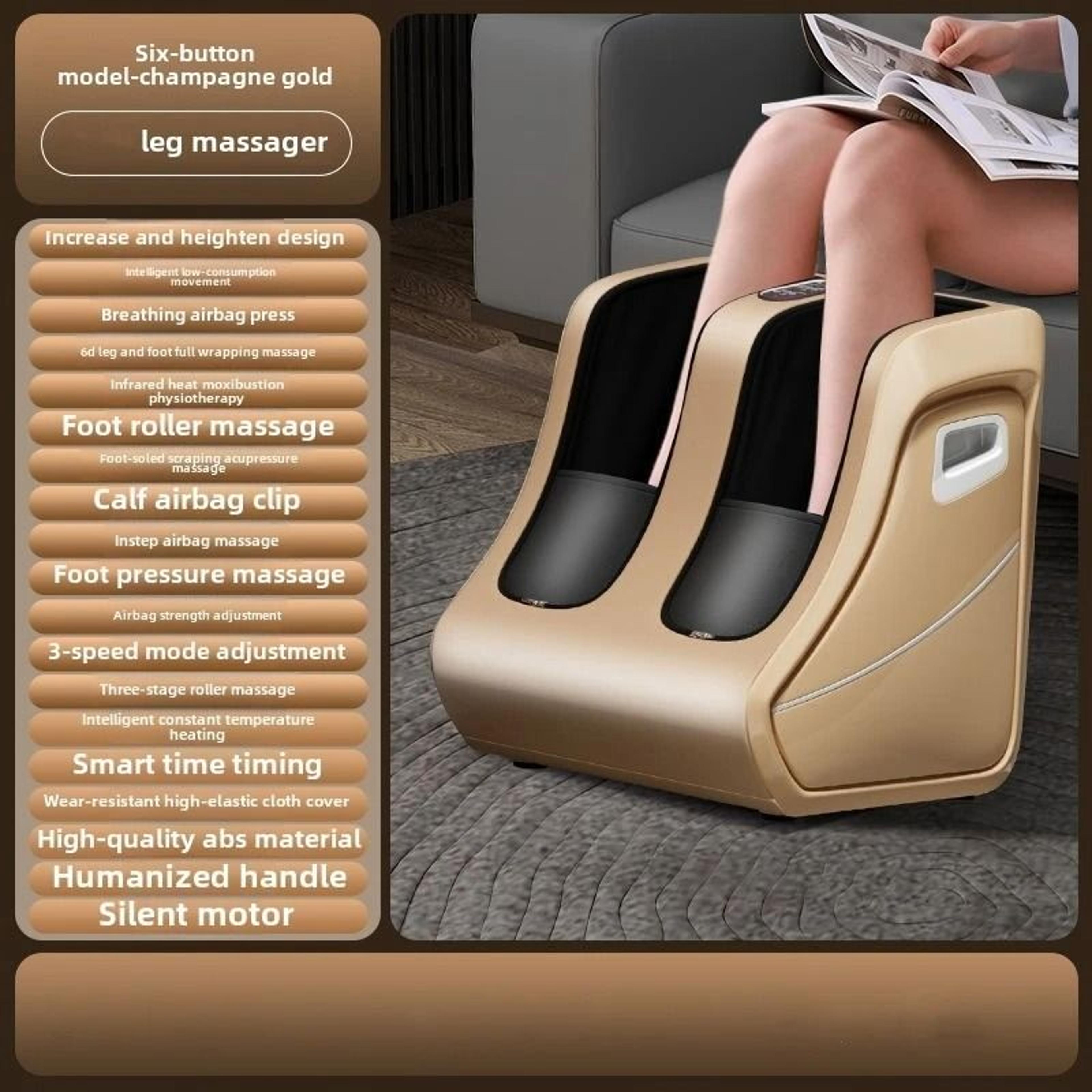 Professional Shiatsu Foot  Calf Massager With Deep Kneading  Compression 7