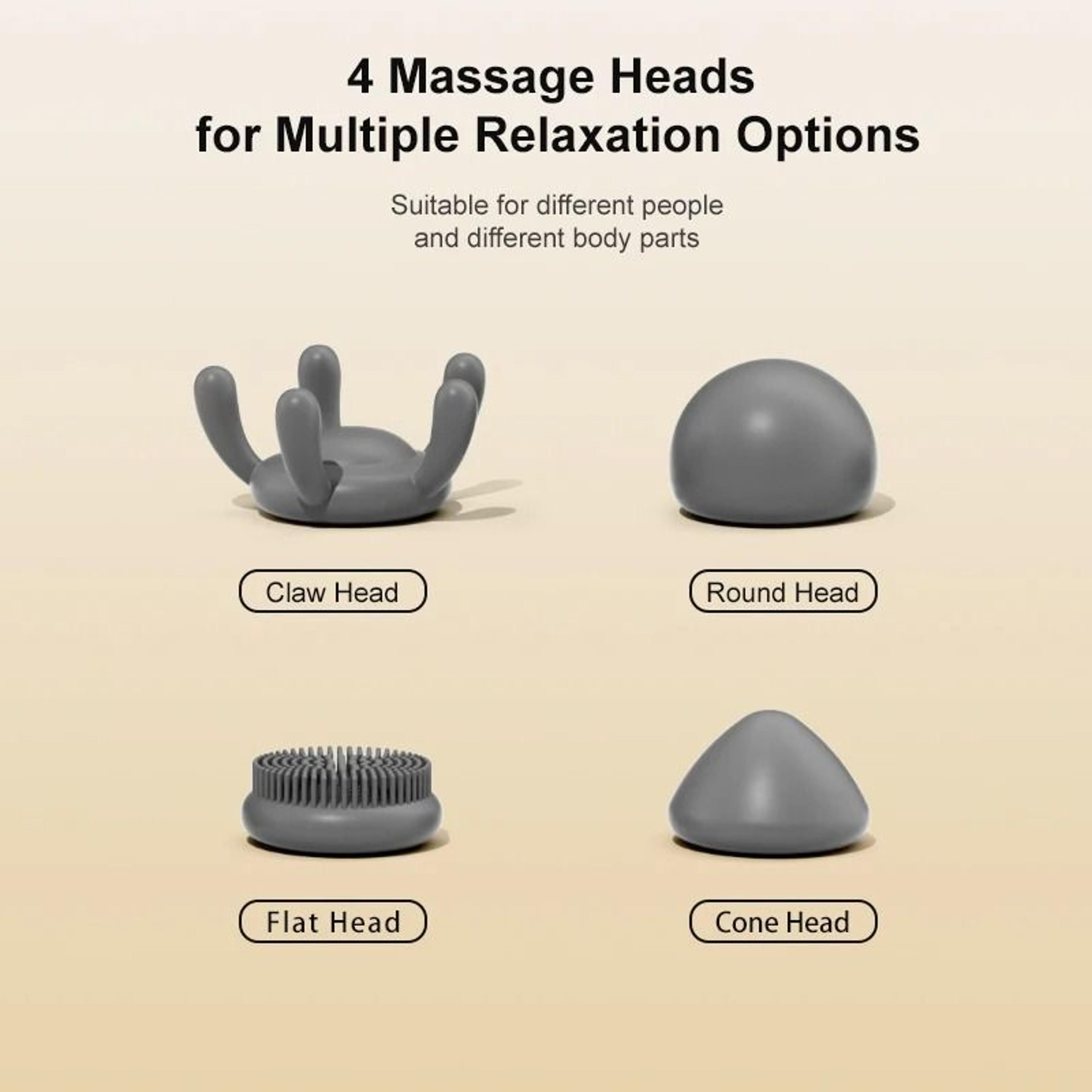 Mini Portable Muscle Massage Gun  Cordless Deep Tissue Vibration Recovery For Home Office And Fitne 2
