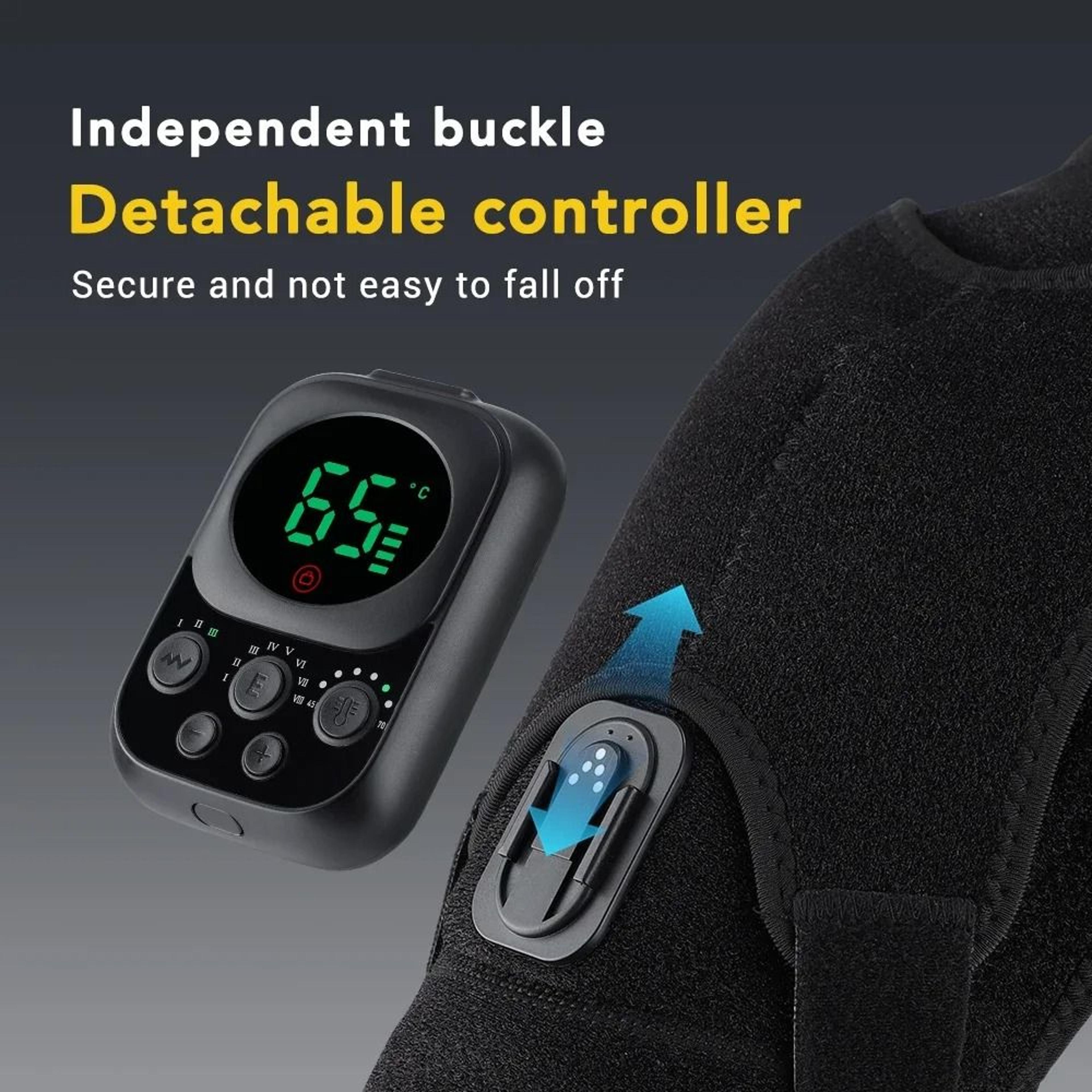 3in1 Heated Electric Knee  Shoulder Joint Massager 5