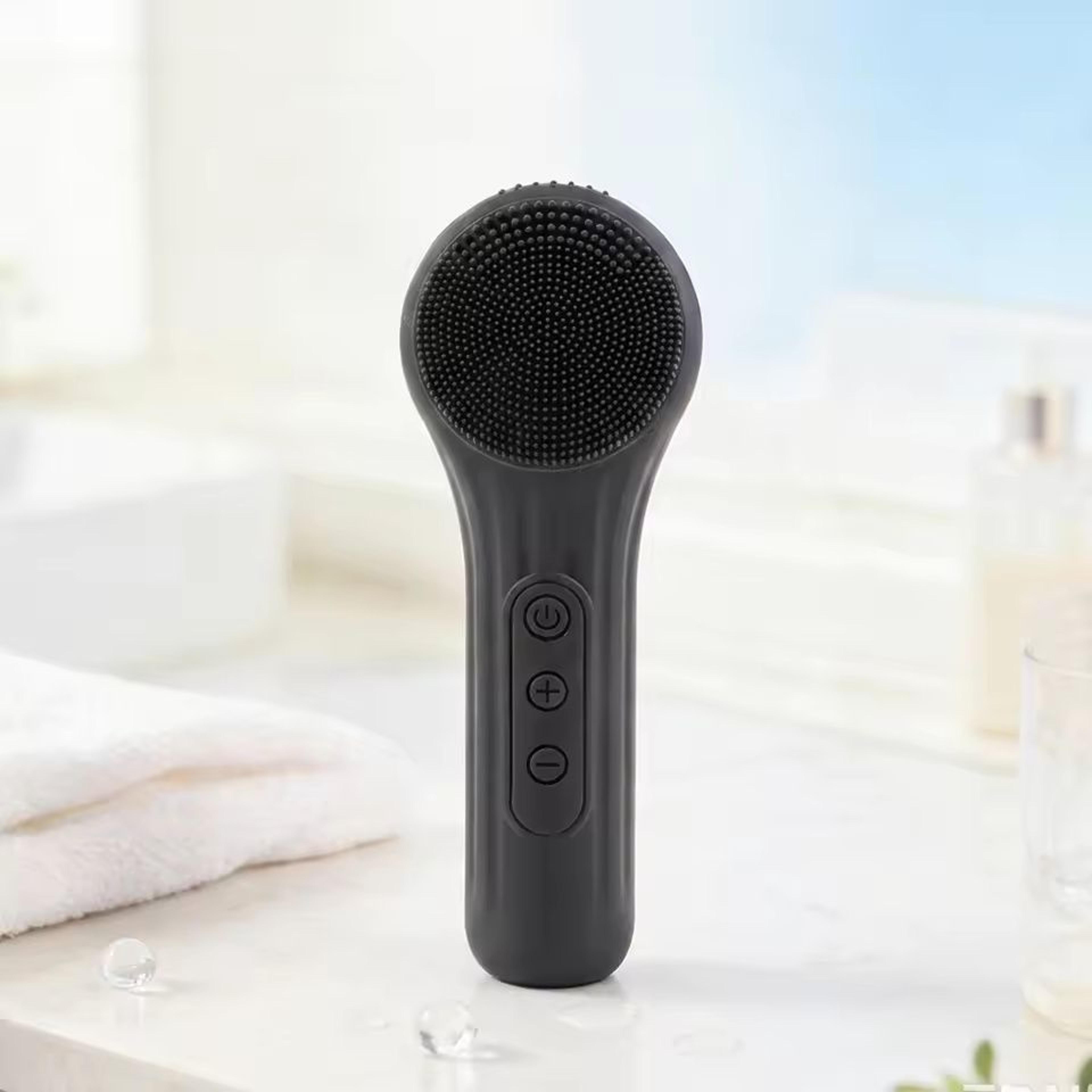 Sonic Silicone Facial Cleansing Brush With Thermal Massage 7