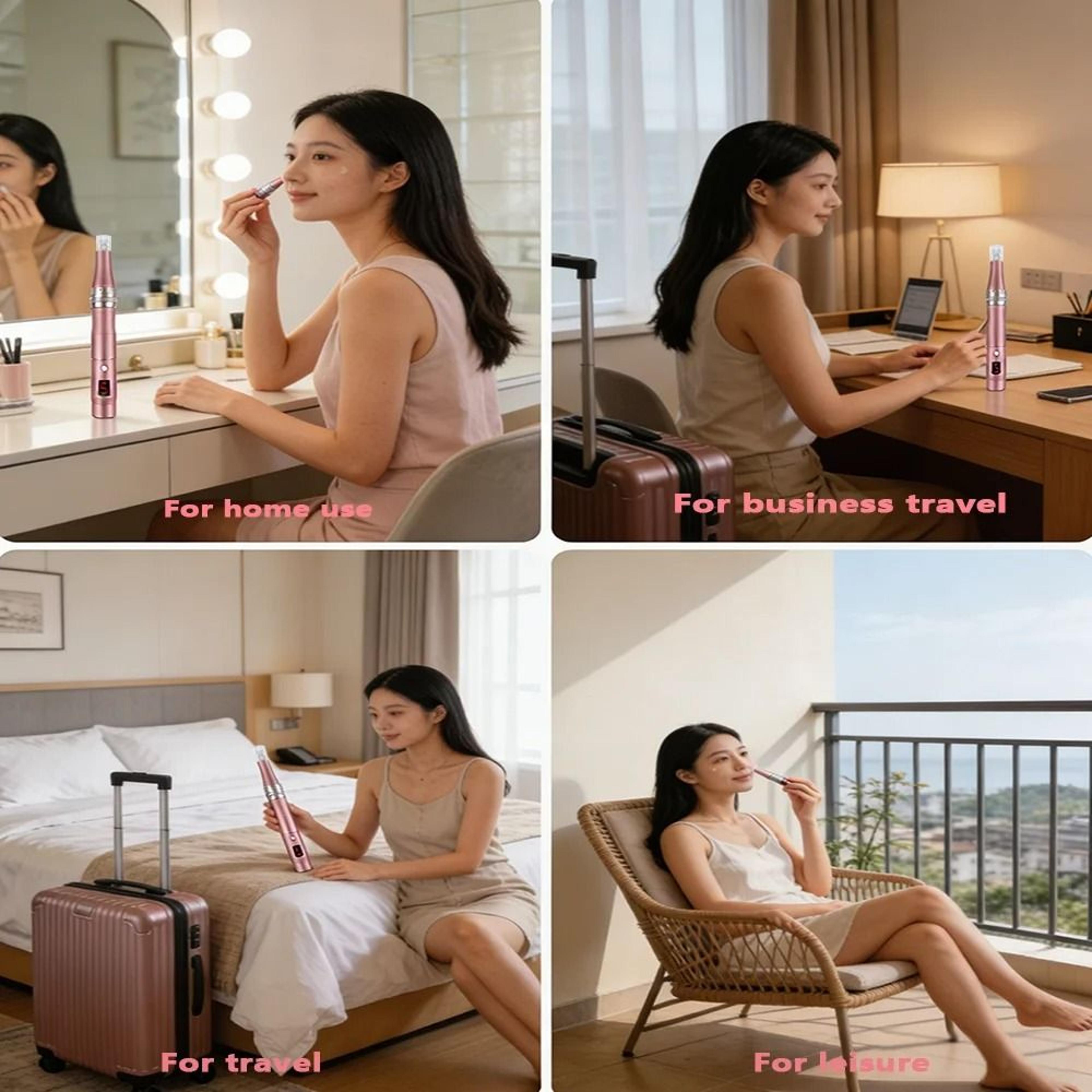 Rechargeable Portable Electric Facial Massager 4