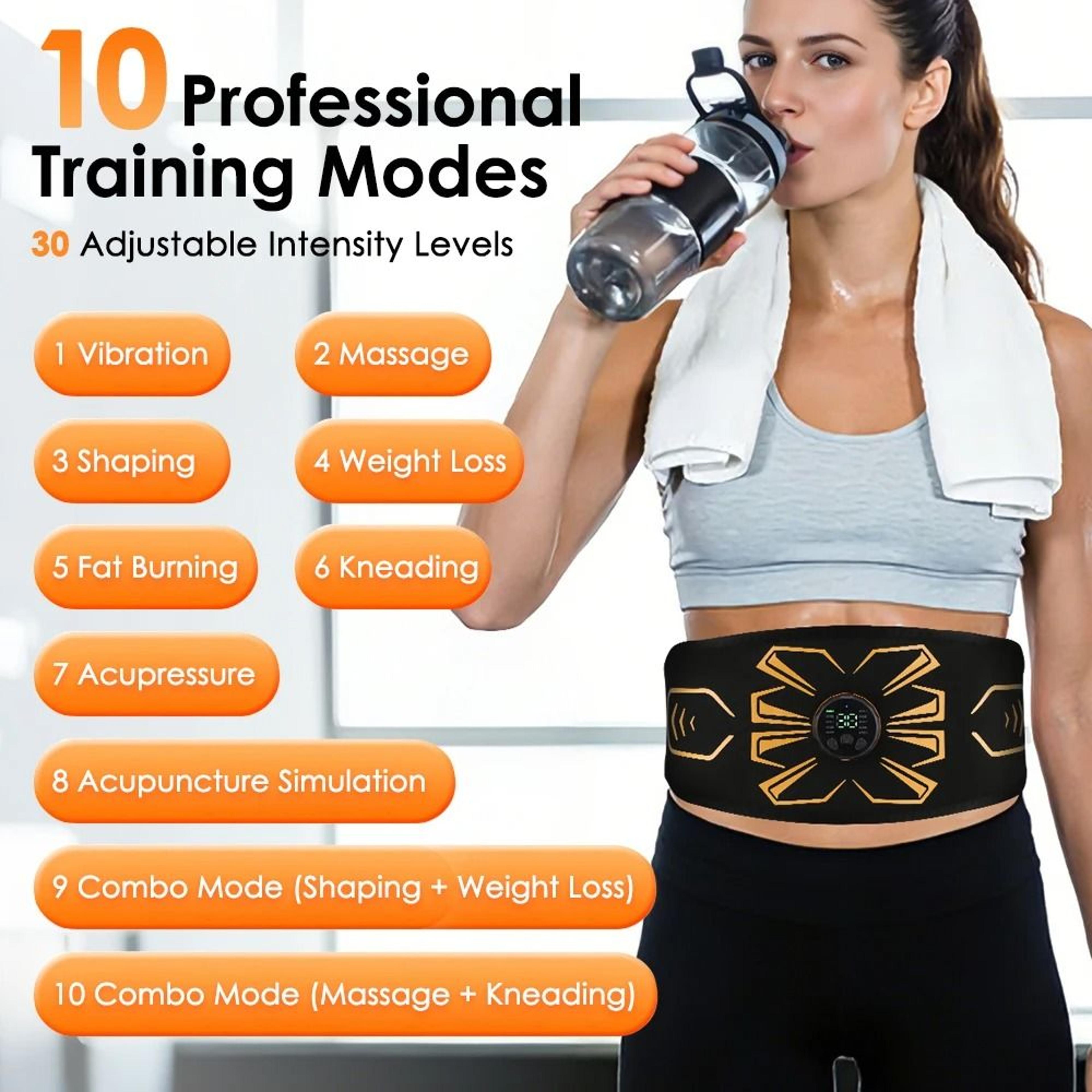 Electric EMS Muscle Stimulator  Abdominal Slimming Belt 4