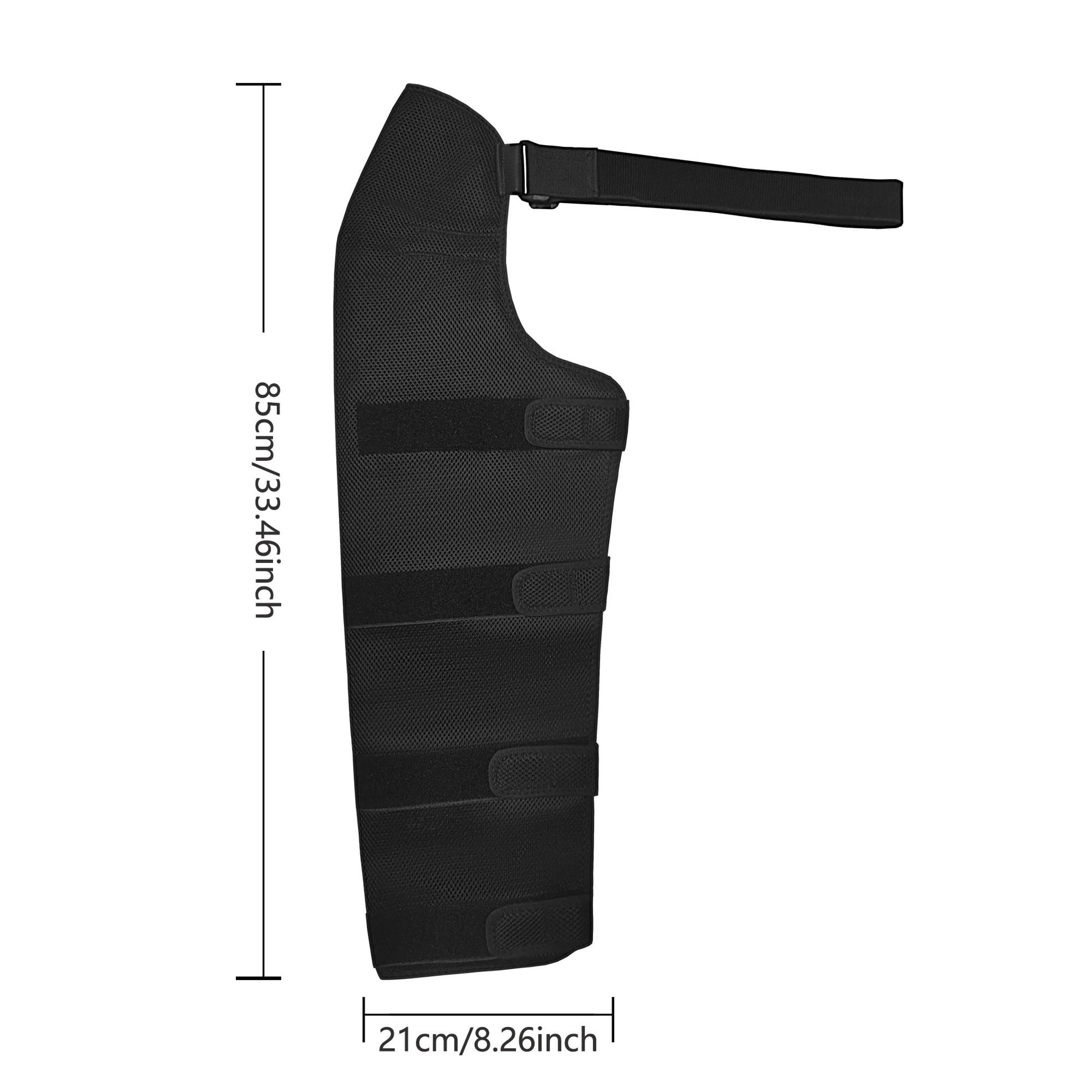 Long Hip  Leg Heating Pad With Vibration Massager 5