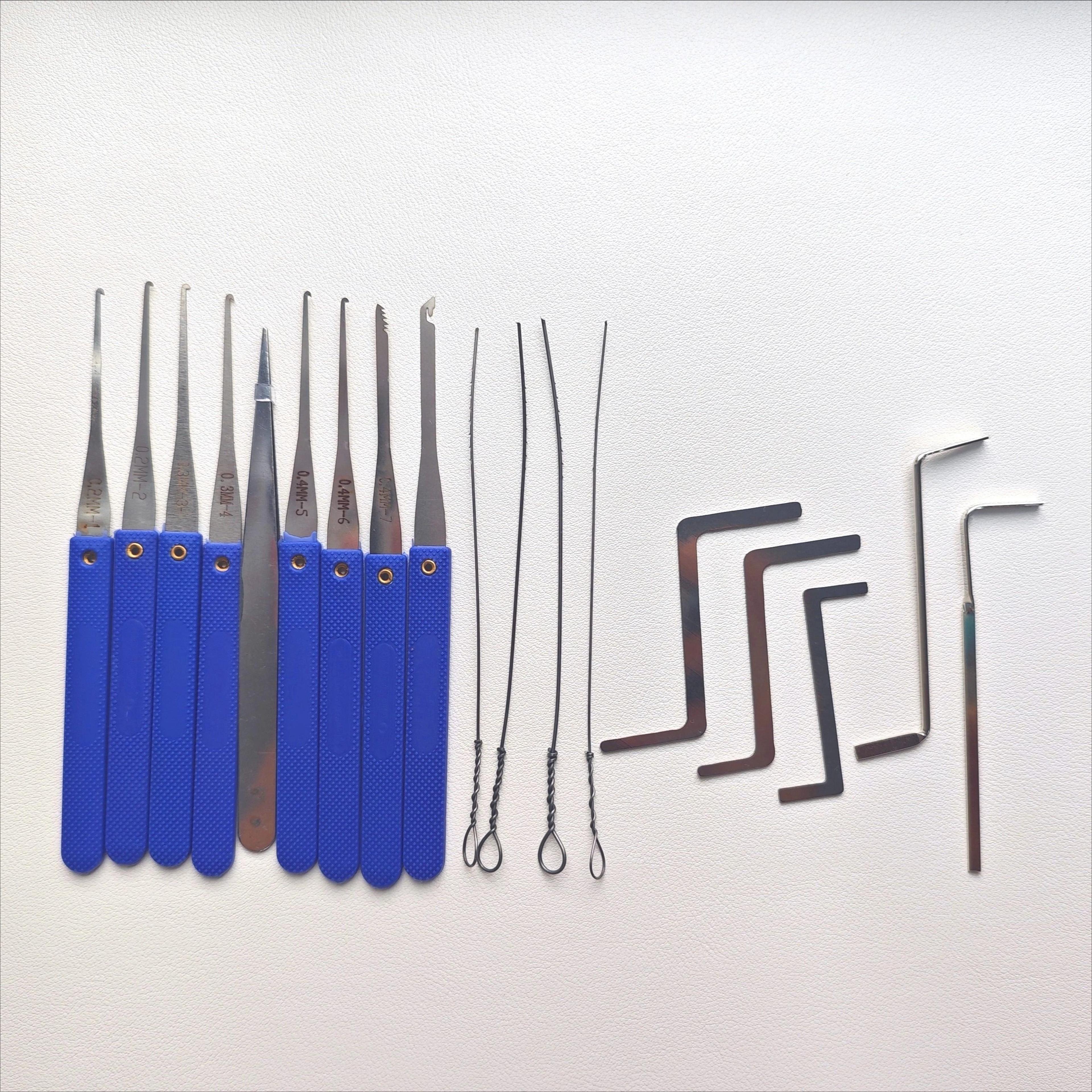 New 18in1 Locksmith Extractor Tools Kit Broken Key Removal Set 3