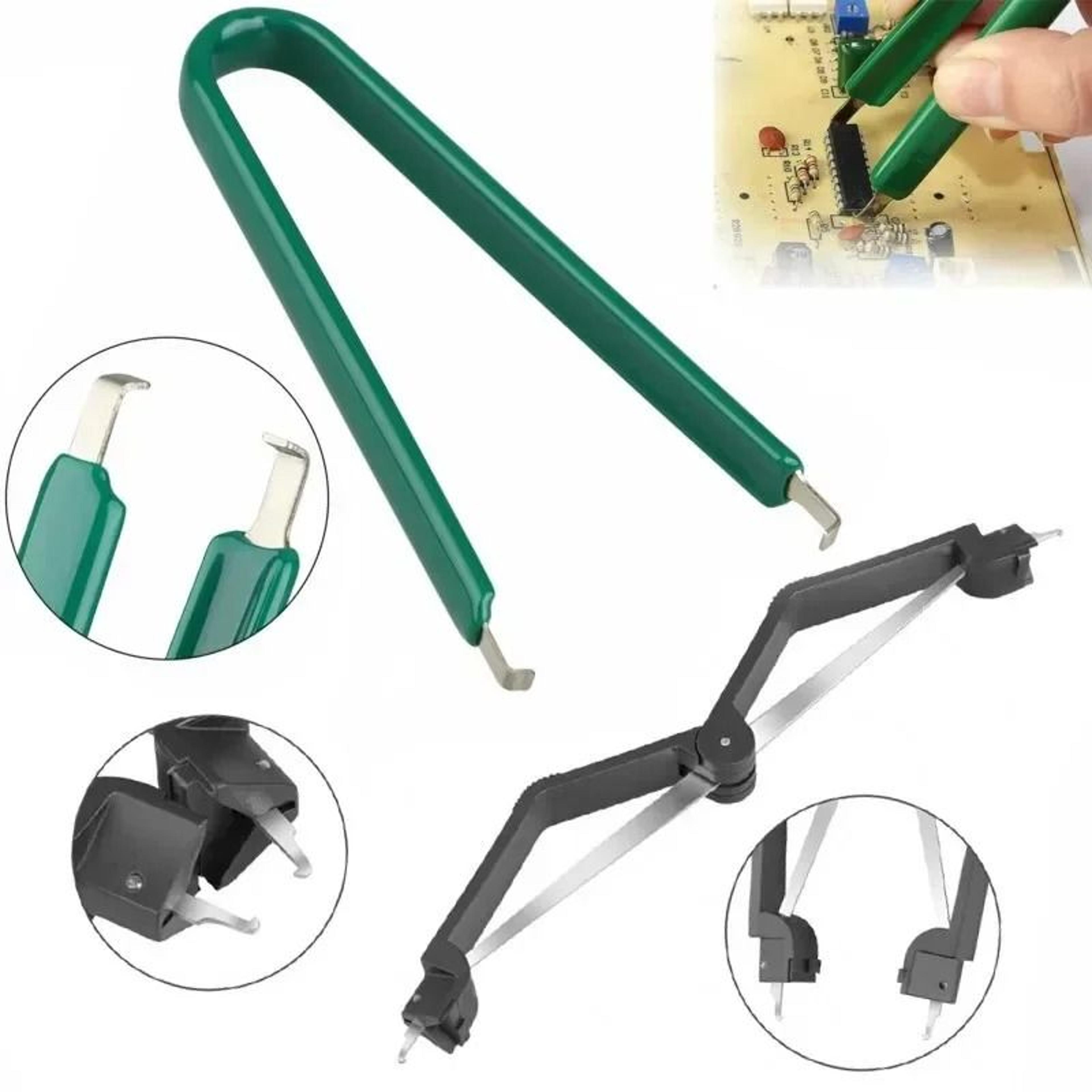U Type IC Chip Extractor AntiStatic ROM Removal Puller Repair Tool 3
