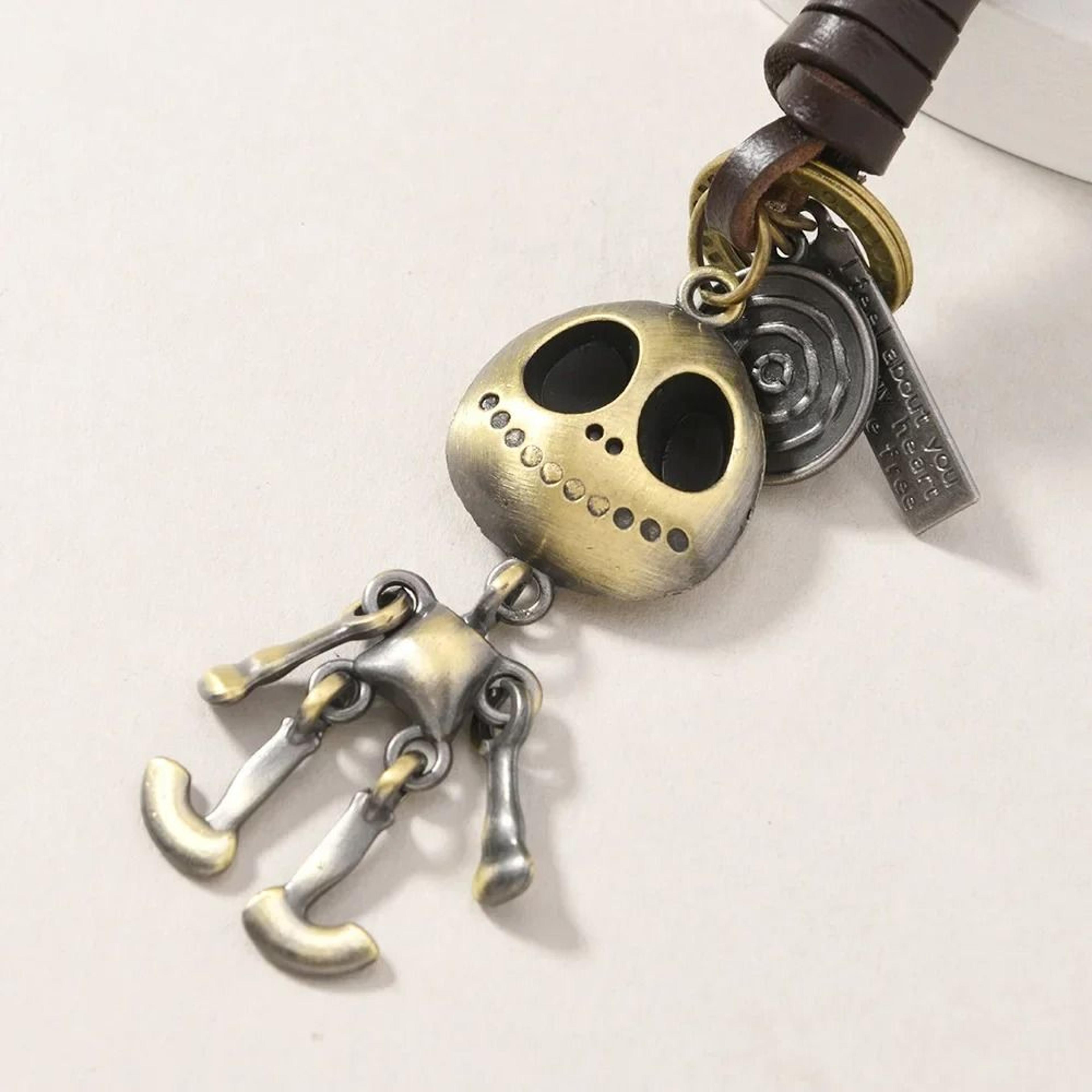 1Pc Cute Alloy Robot Keychain  Creative Keyring For Men Kids  Adults 8