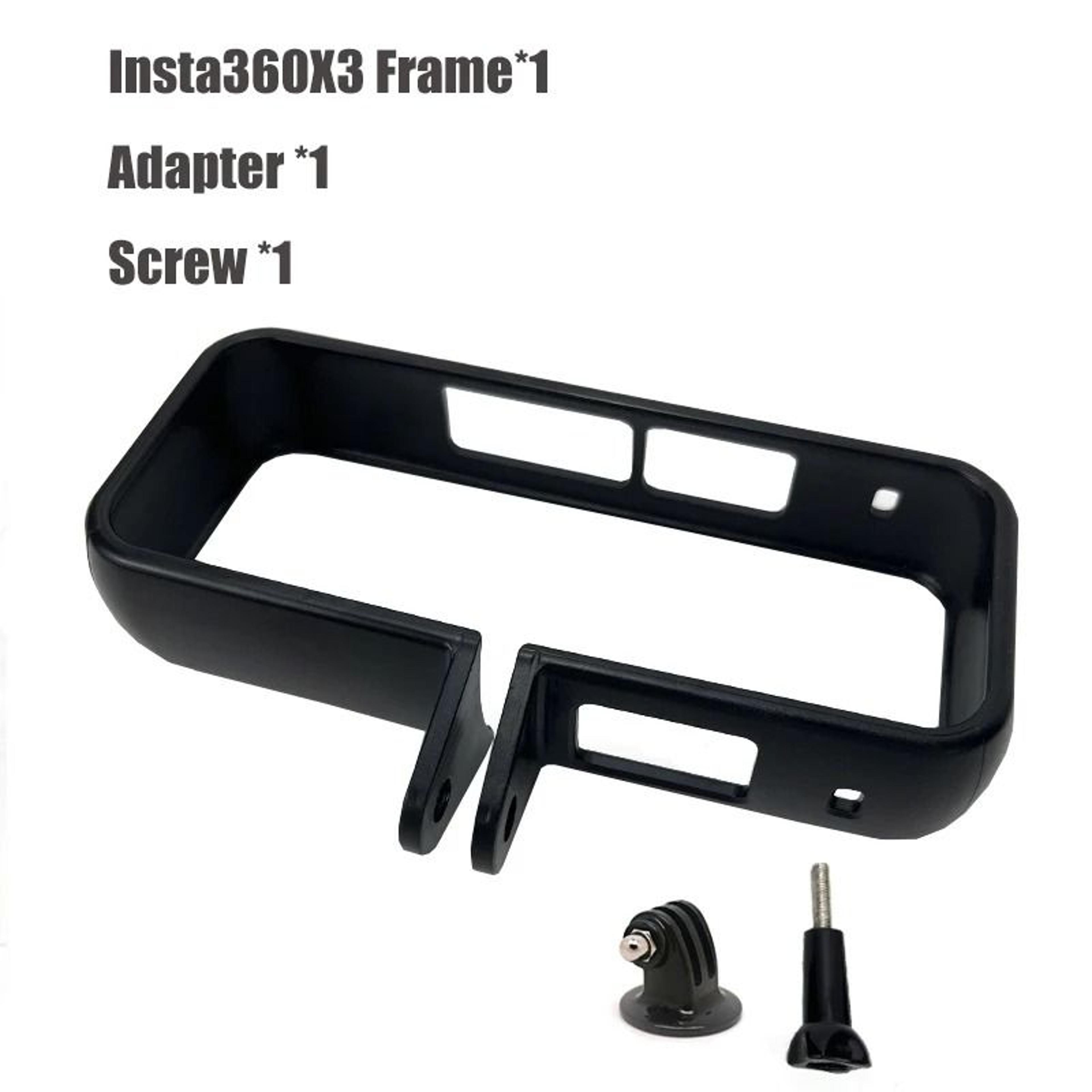 Horizontal Frame Mount Adapter For Insta360 X5 X4 X3 Panoramic Camera 6