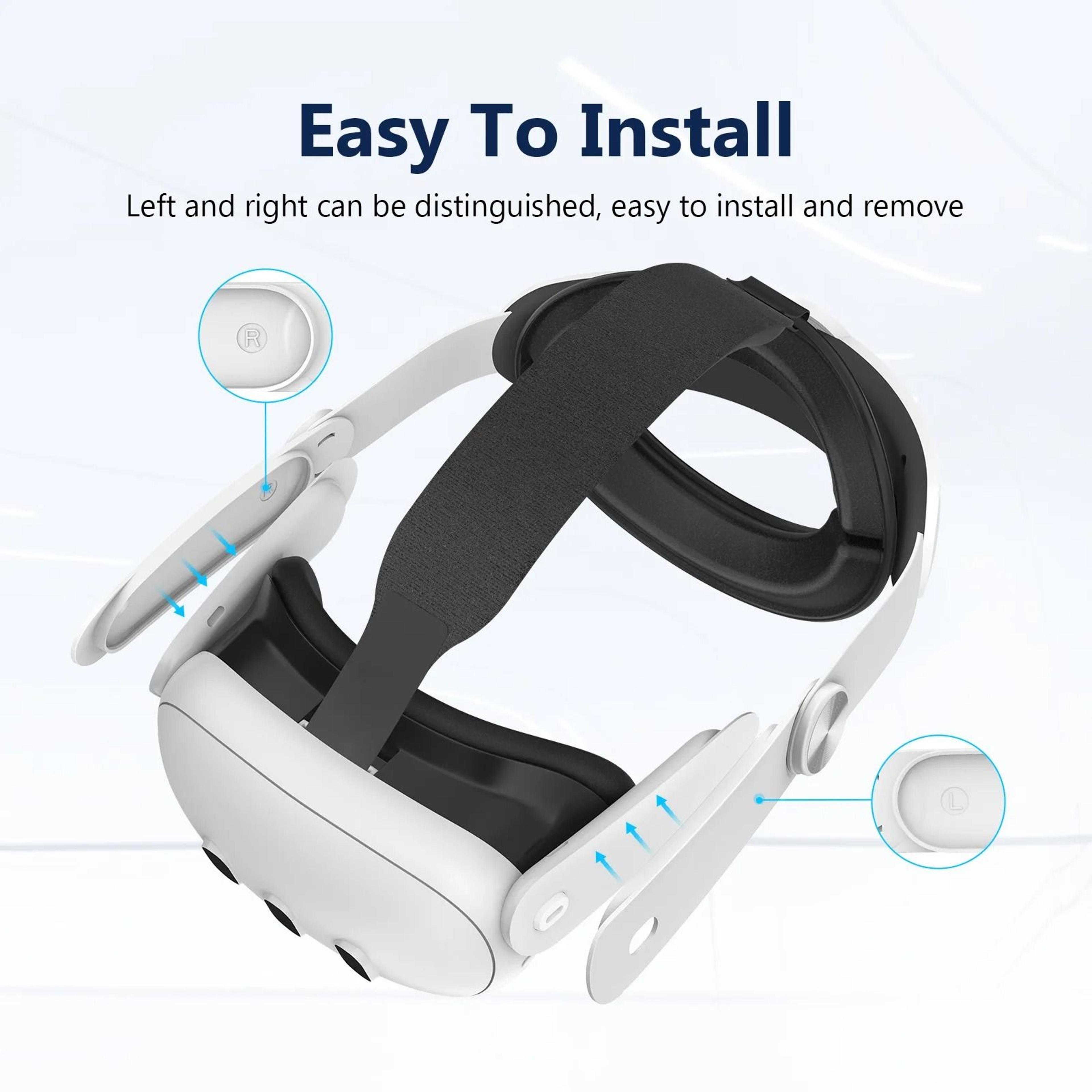 Elite Upgrade Replacement Head Strap For Meta Quest 3 VR Headset 1