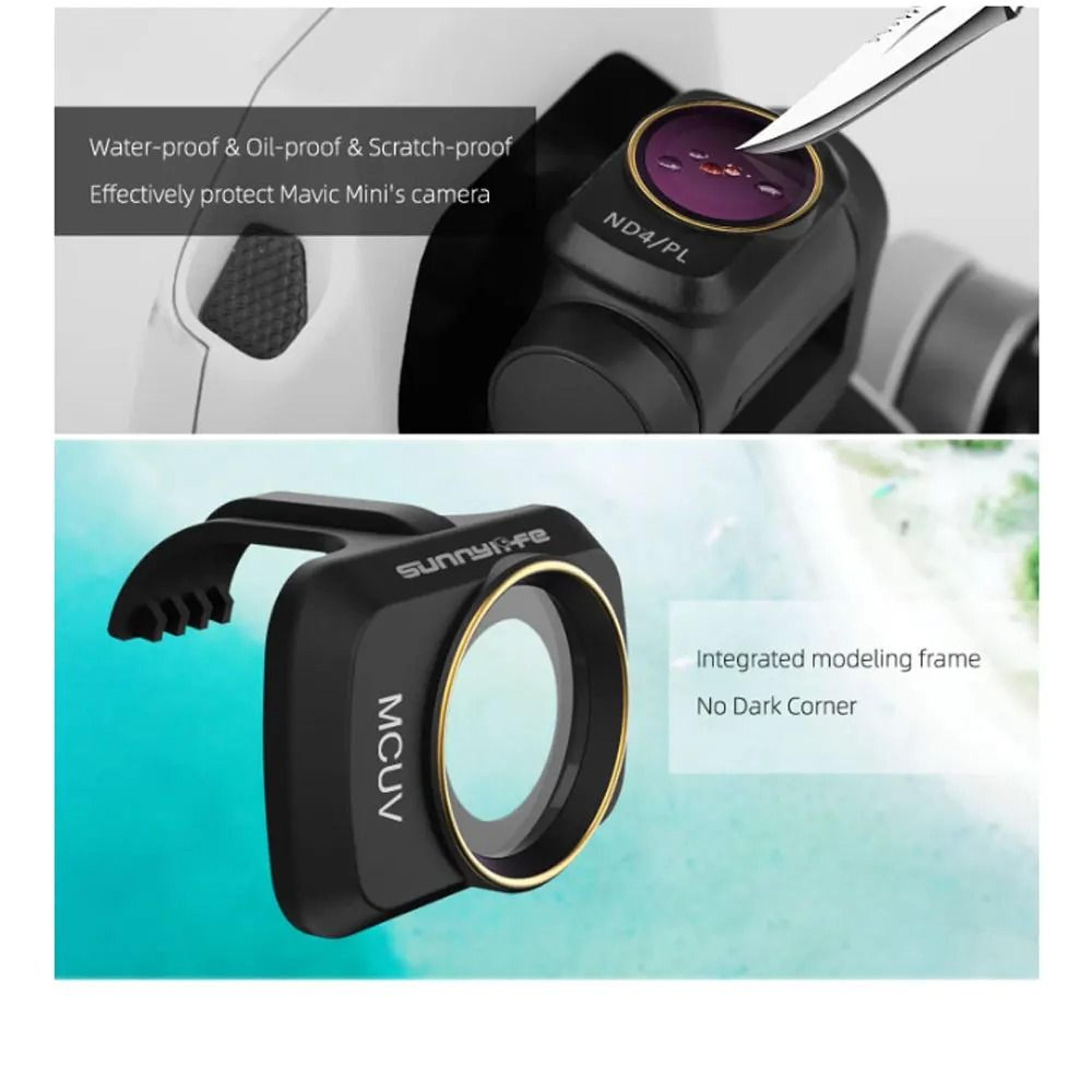 Camera Lens Filter Set UV CPL ND NDPL For DJI Mini 2 SE  Mini 2  Mini 4K 3