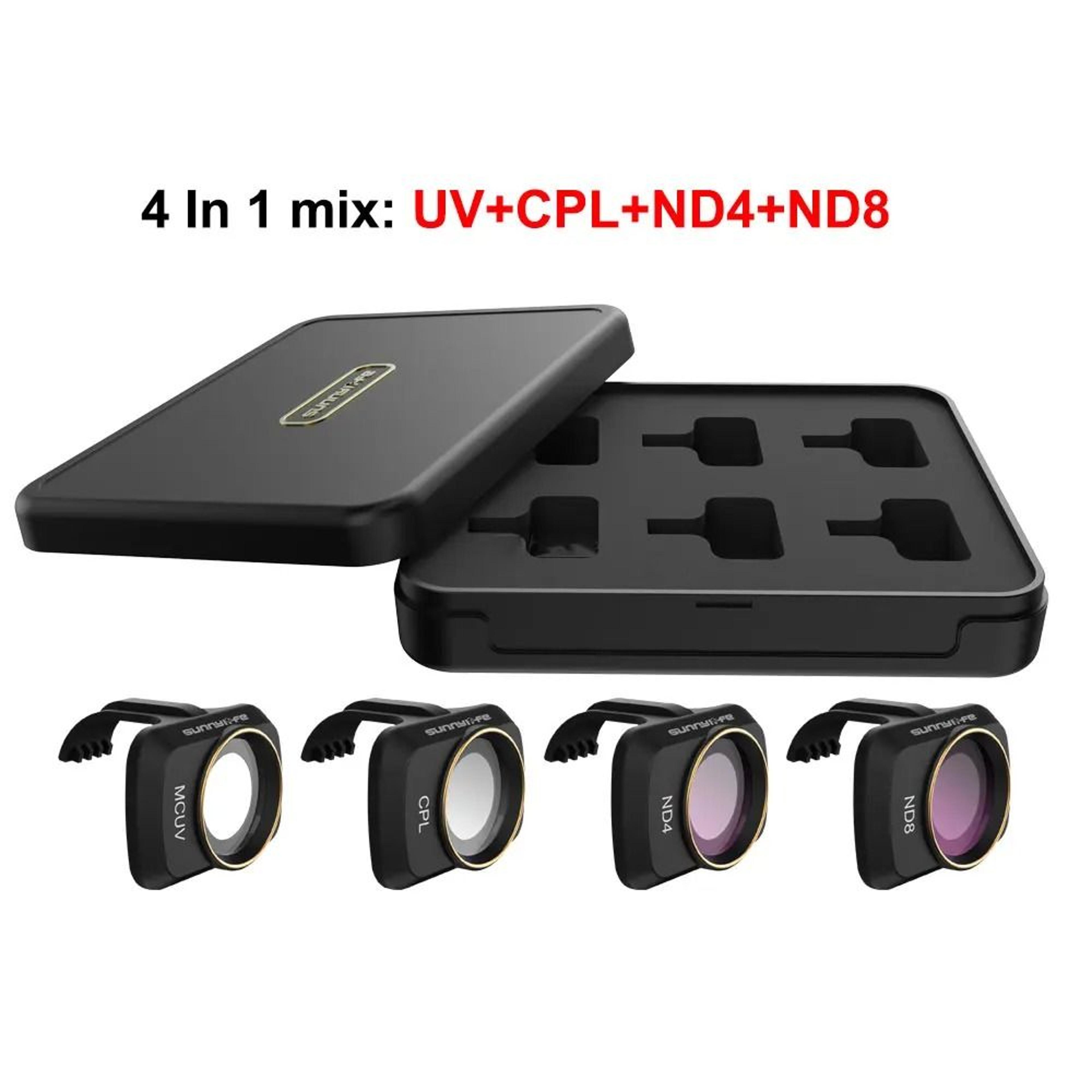 Camera Lens Filter Set UV CPL ND NDPL For DJI Mini 2 SE  Mini 2  Mini 4K 19