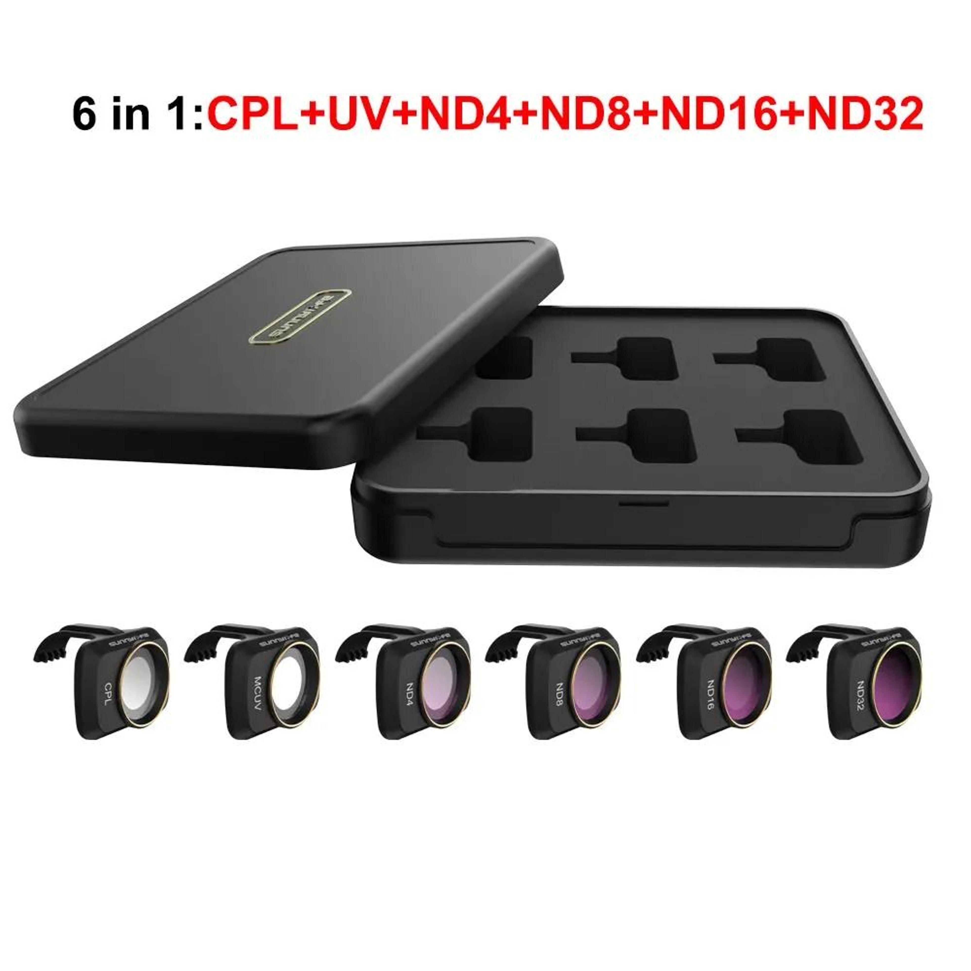 Camera Lens Filter Set UV CPL ND NDPL For DJI Mini 2 SE  Mini 2  Mini 4K 20