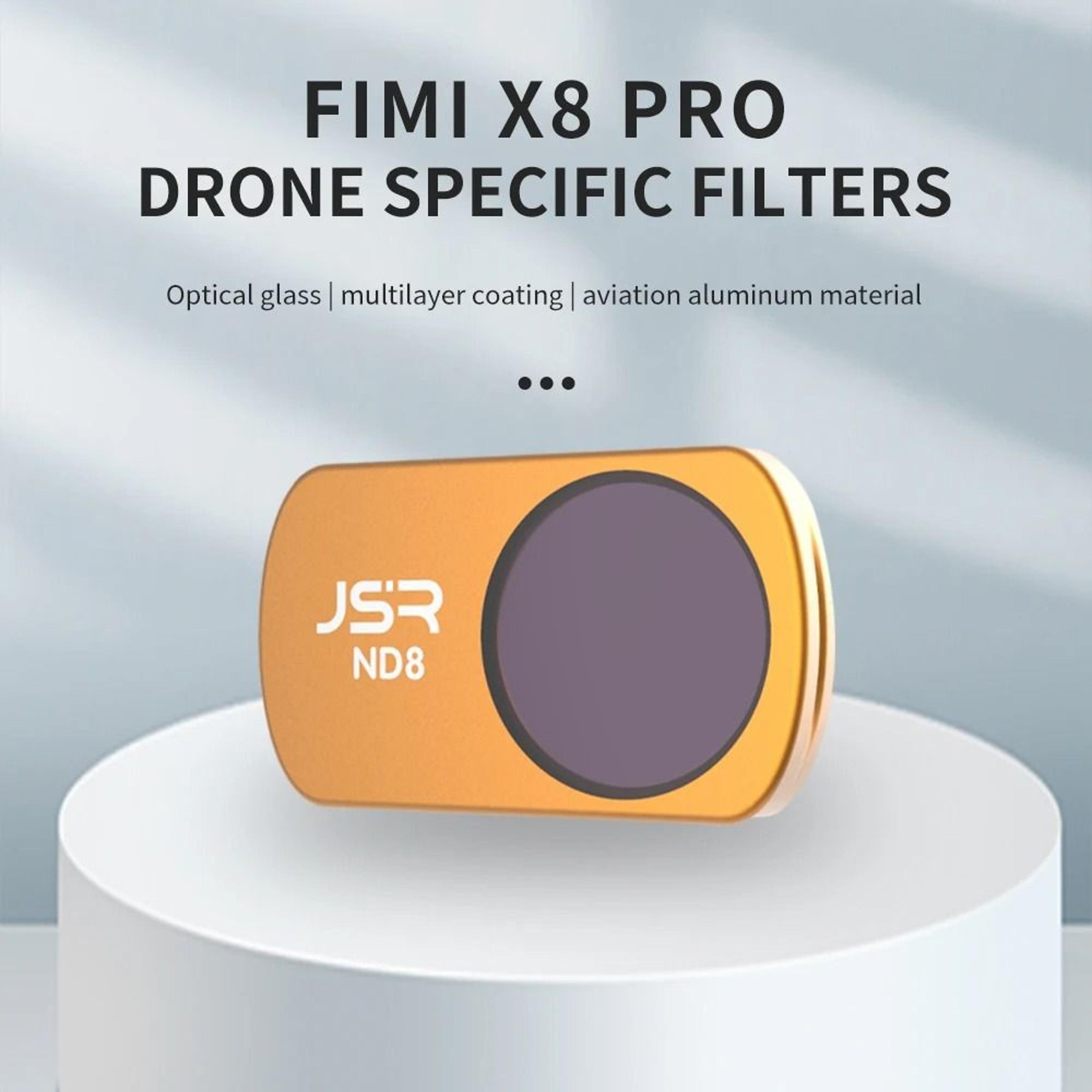 Camera Lens Filter Set UV CPL ND NDPL For FIMI X8 Pro Drone 2