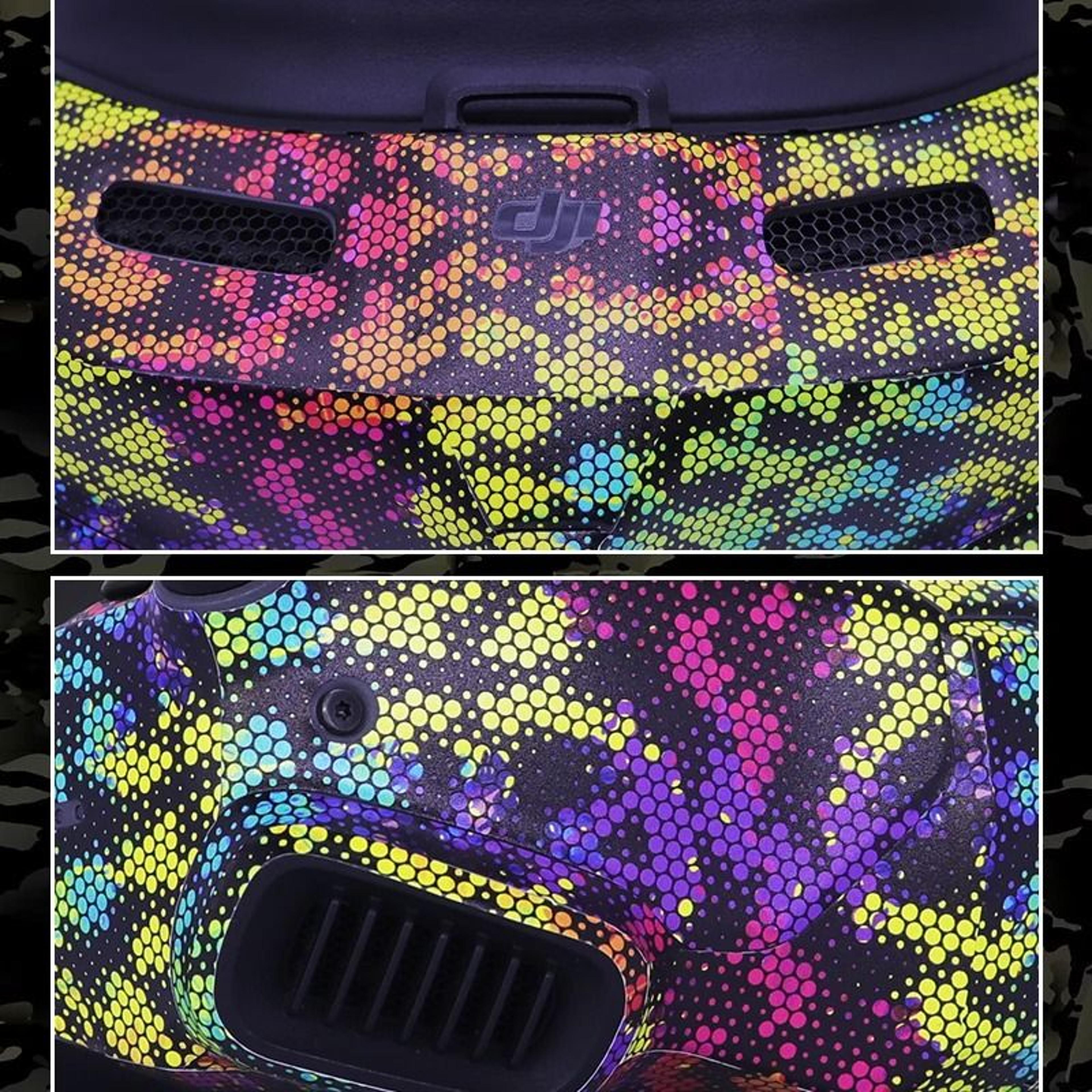 Colorful Protective PVC Sticker Skin For DJI Avata 2  Air 3  Mini 4 Pro And Goggles Integra 3