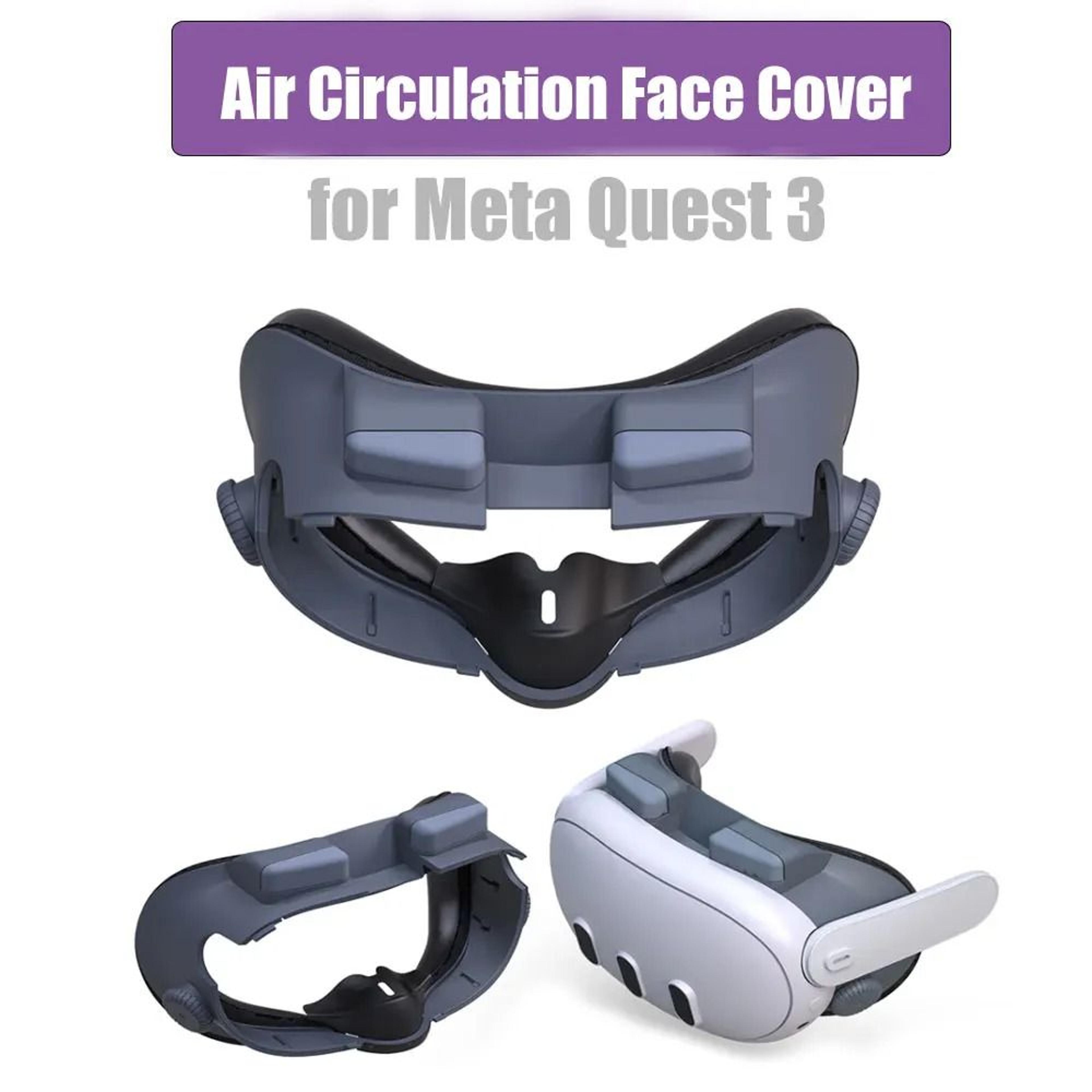 Air Circulation Ventilation Face Cover And Facial Interface Replacement For Meta Quest 3 0