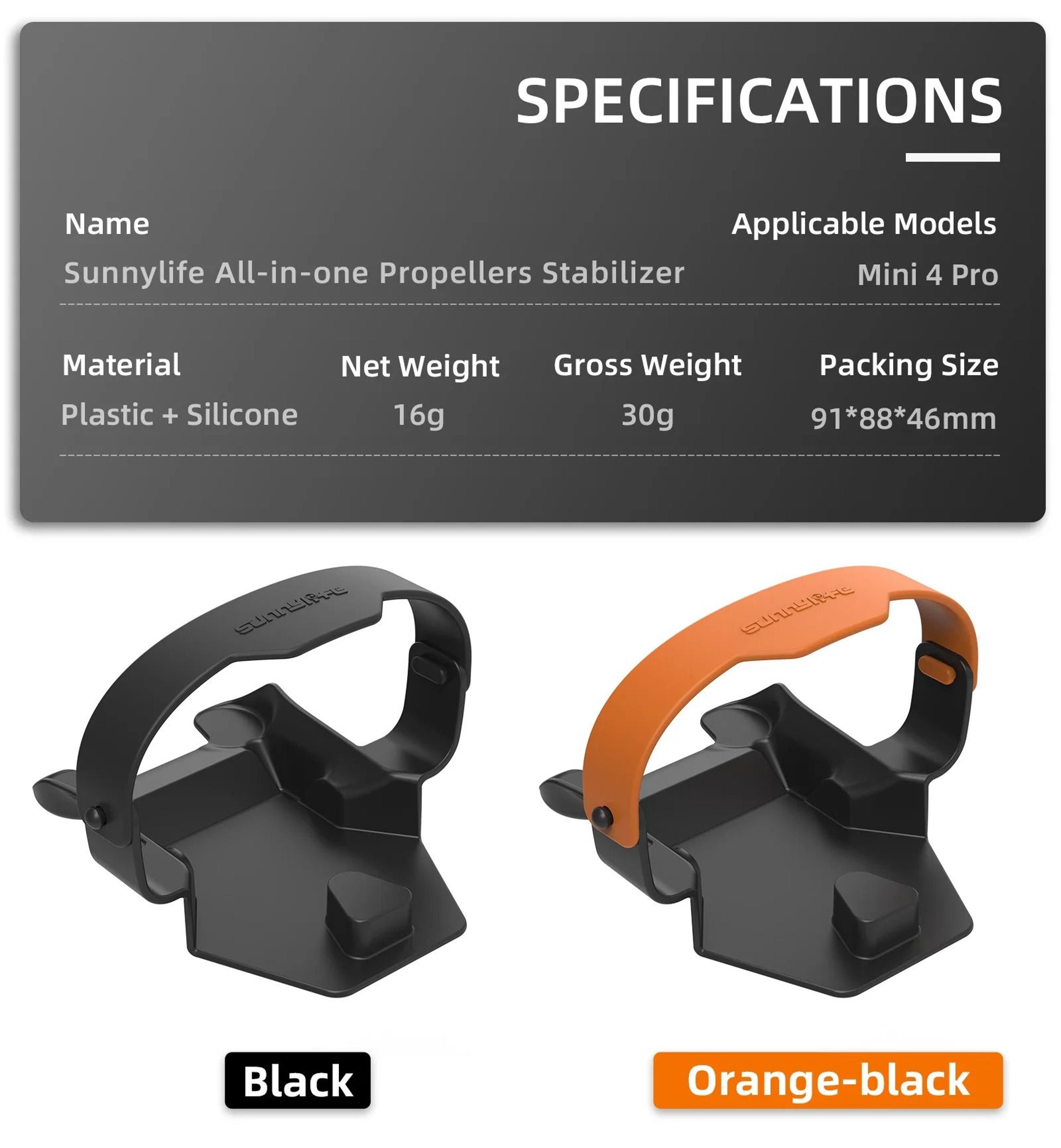Silicone Propeller Holder And Blade Stabilizer Strap For DJI Mini 4 Pro Drone 1