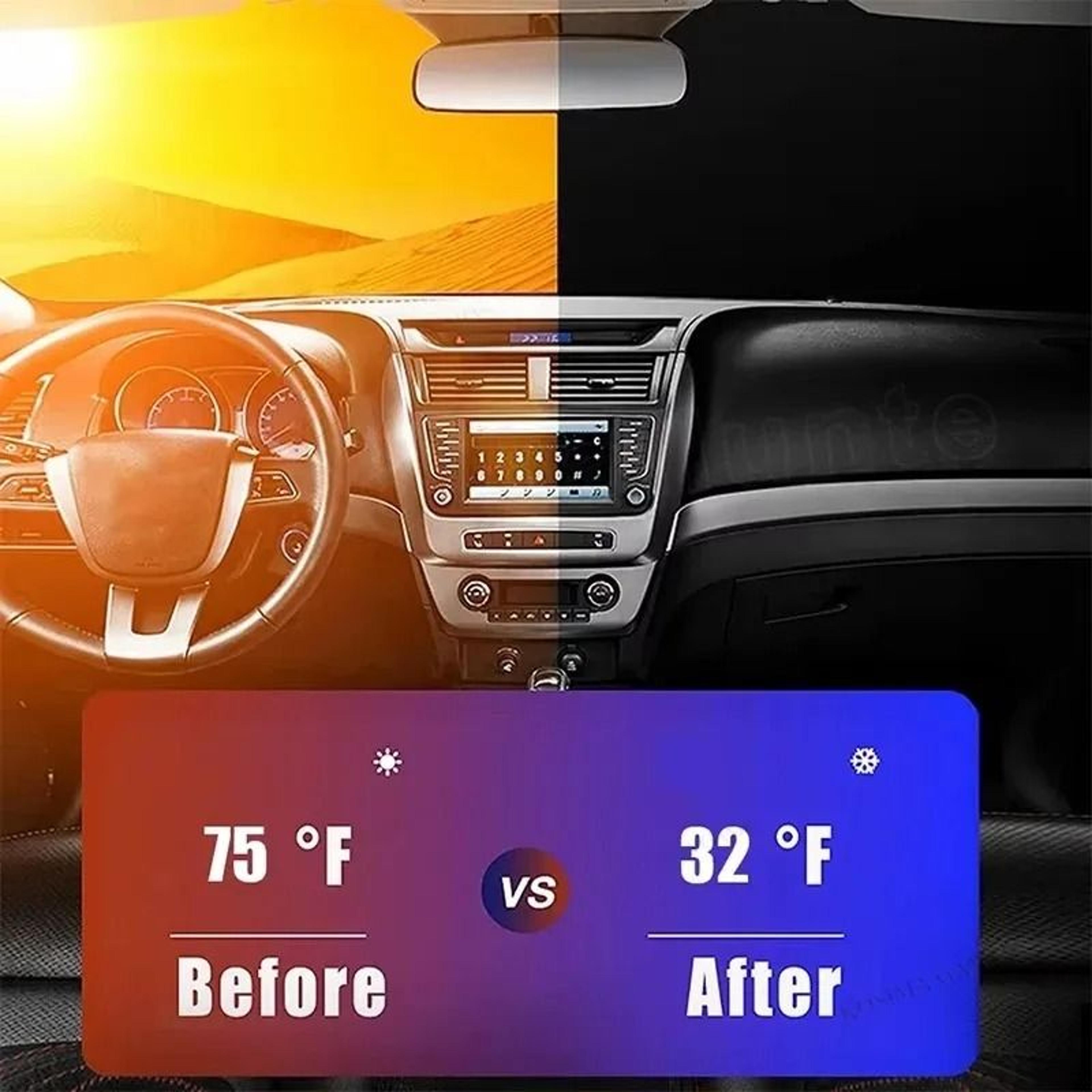 Folding Car Front Window Sunshade Cover And Windshield Visor With UV Protection For Summer Styling 1