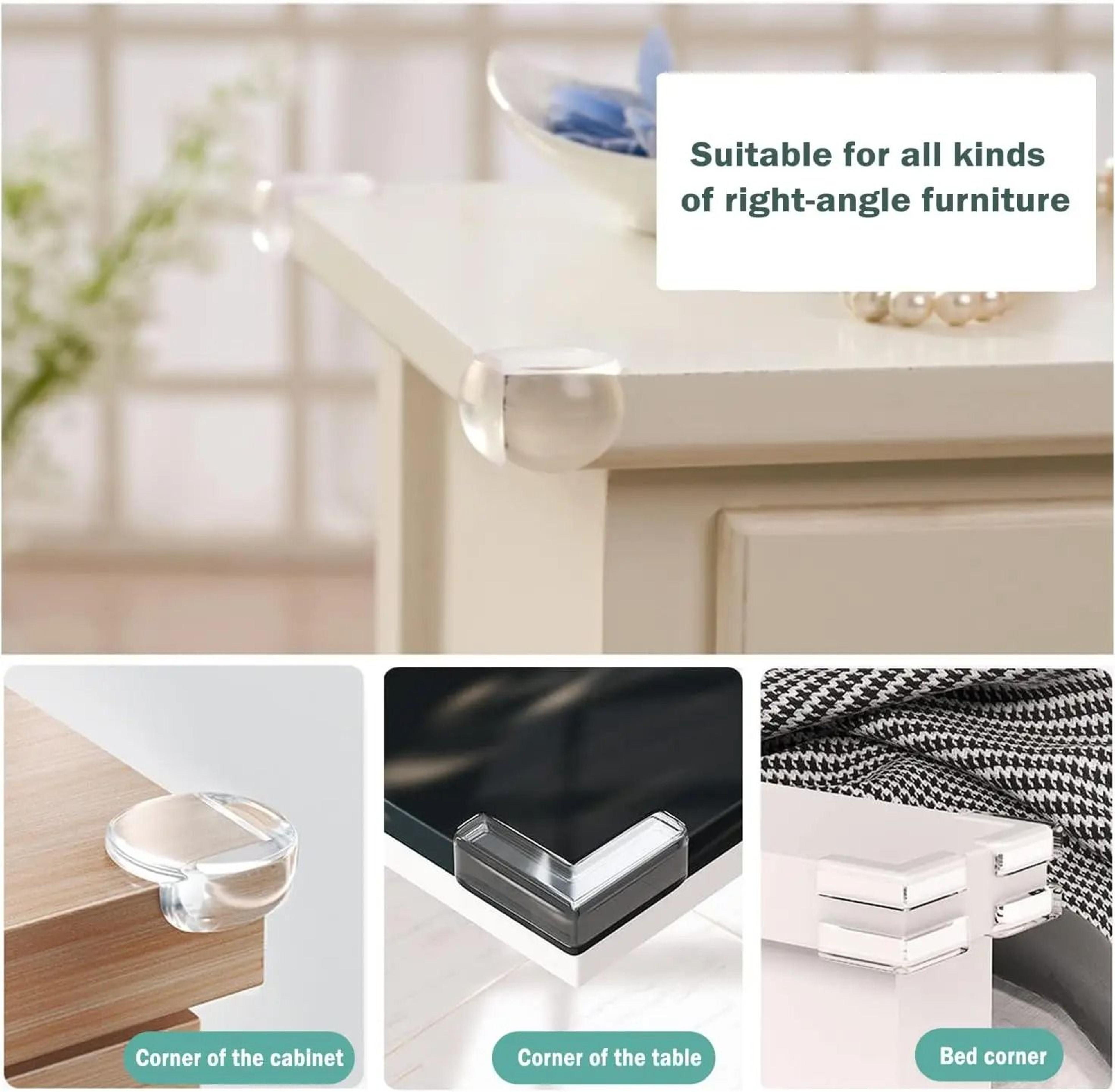 24Piece Transparent Baby Safety Table Corner Protector Guards 3