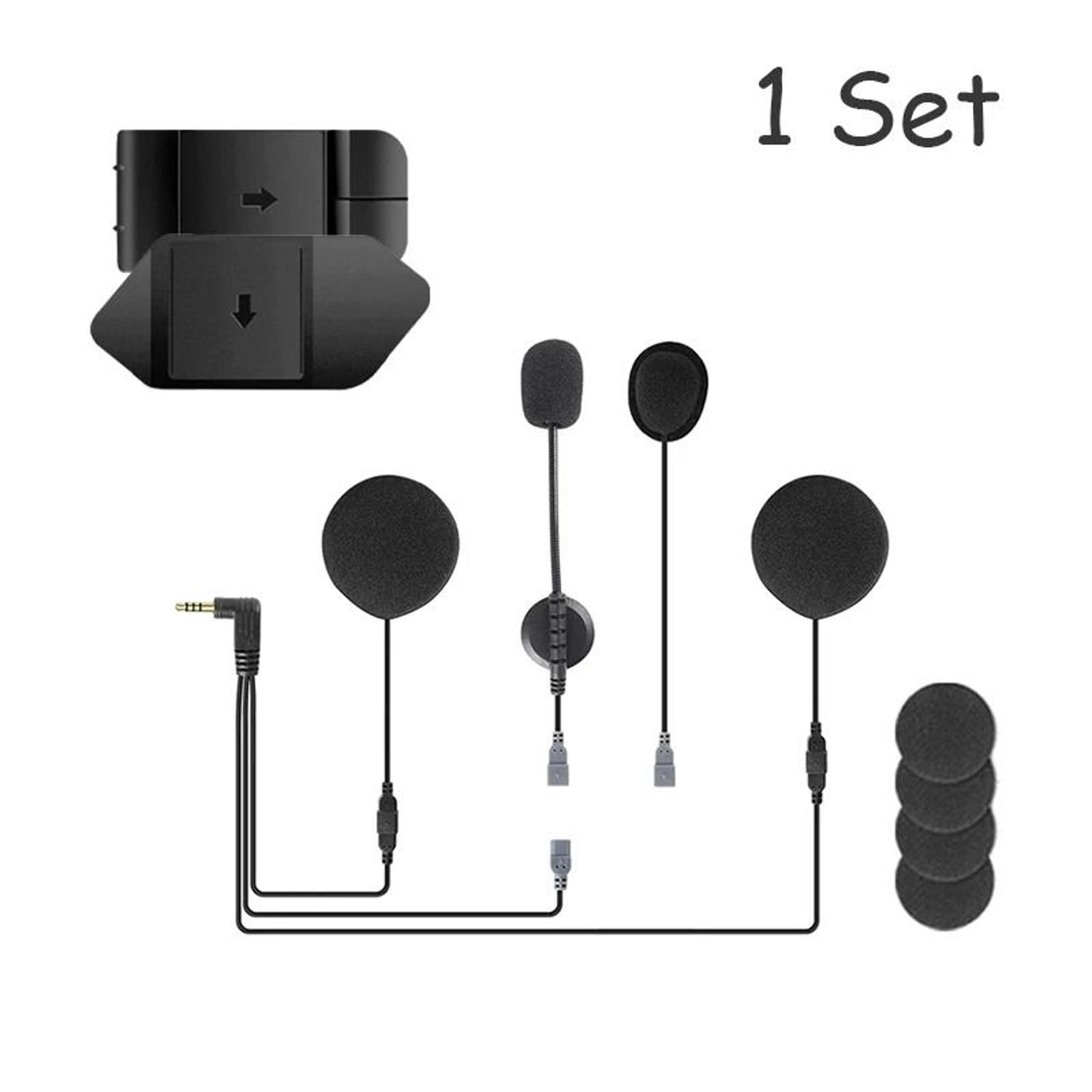 EJEAS 2 In 1 35mm Motorcycle Intercom Headset Speaker Microphone Kit 7