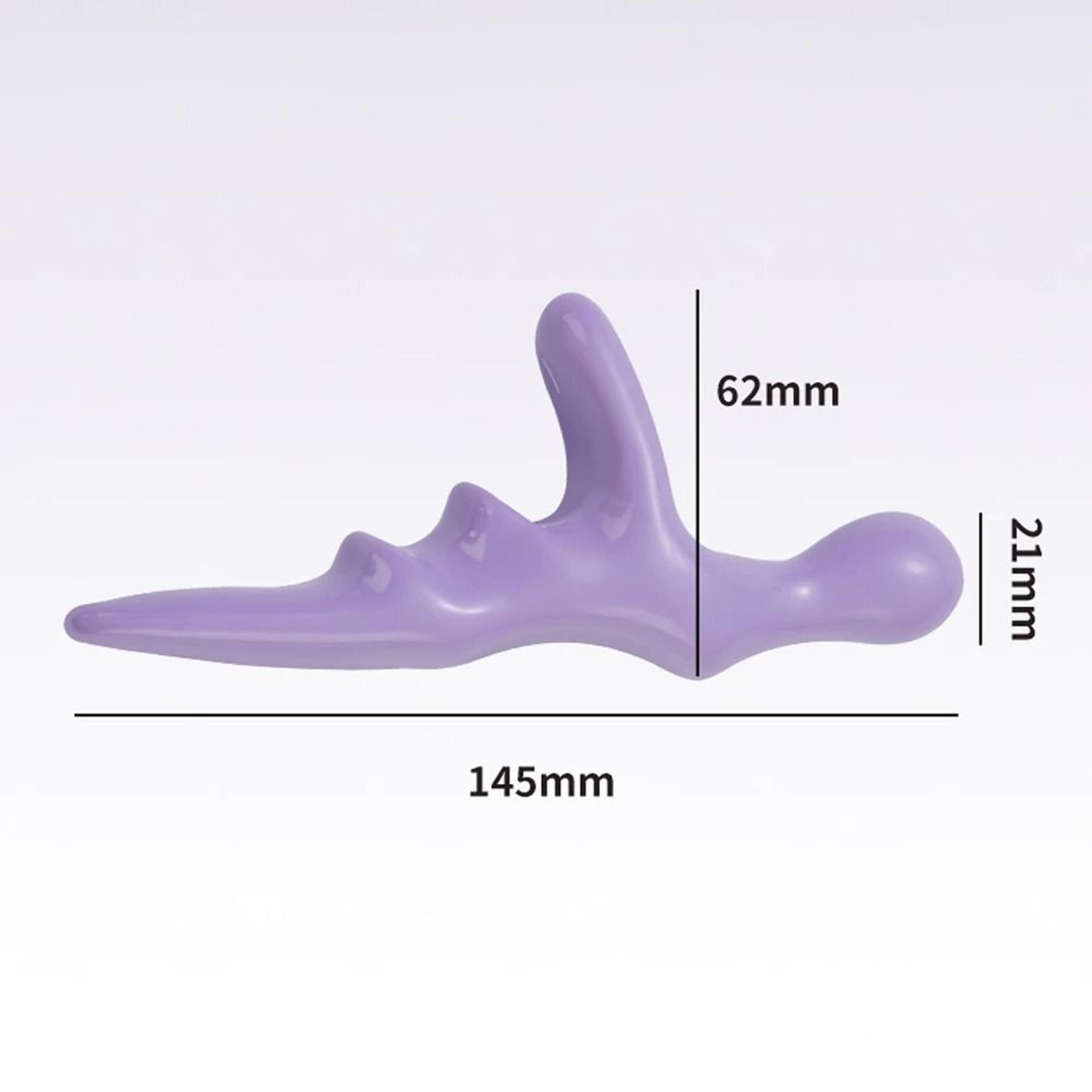 Trigger Point Massager TShaped Portable Muscle Deep Tissue Press Tool 4