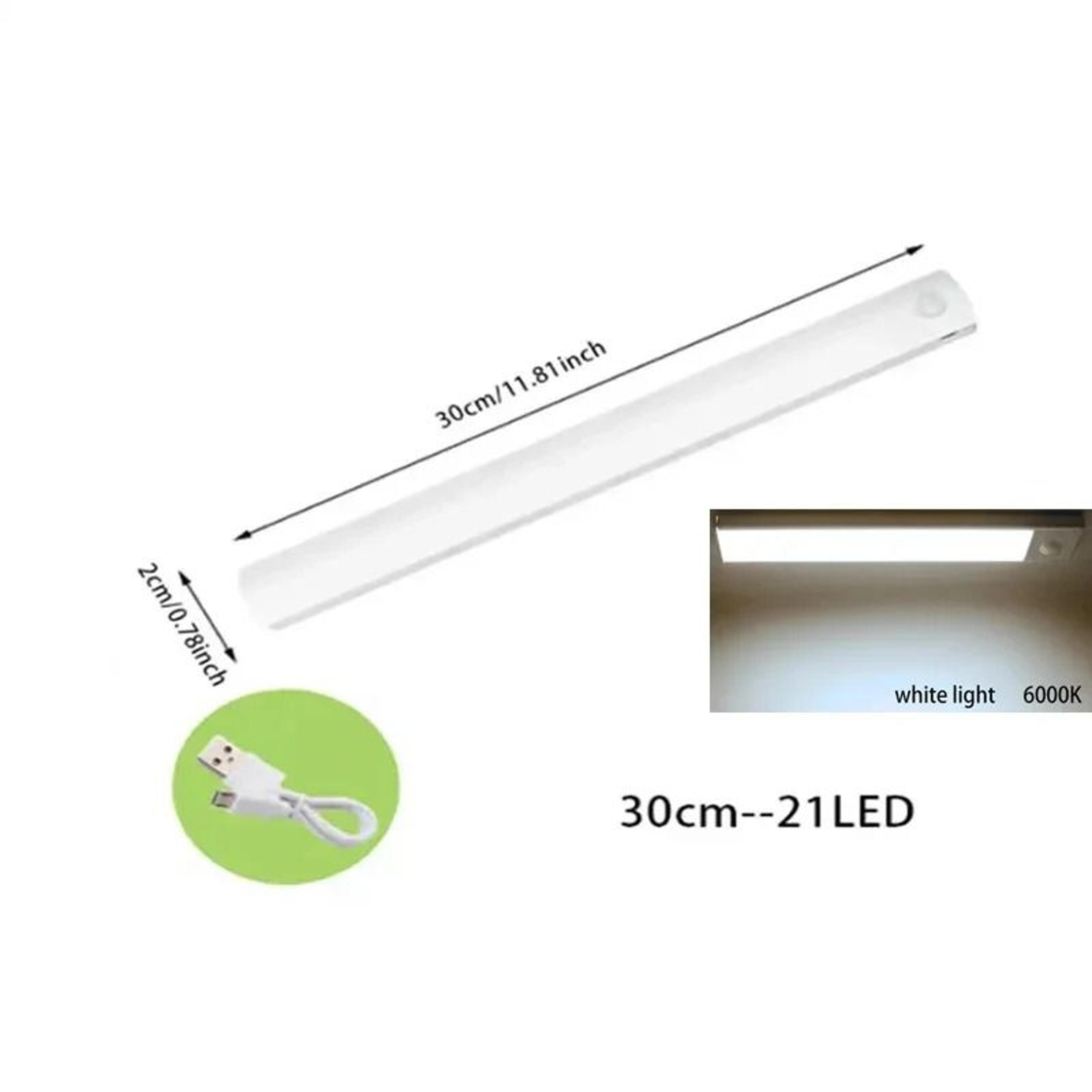 Rechargeable PIR Motion Sensor LED Under Cabinet Light Bar 11