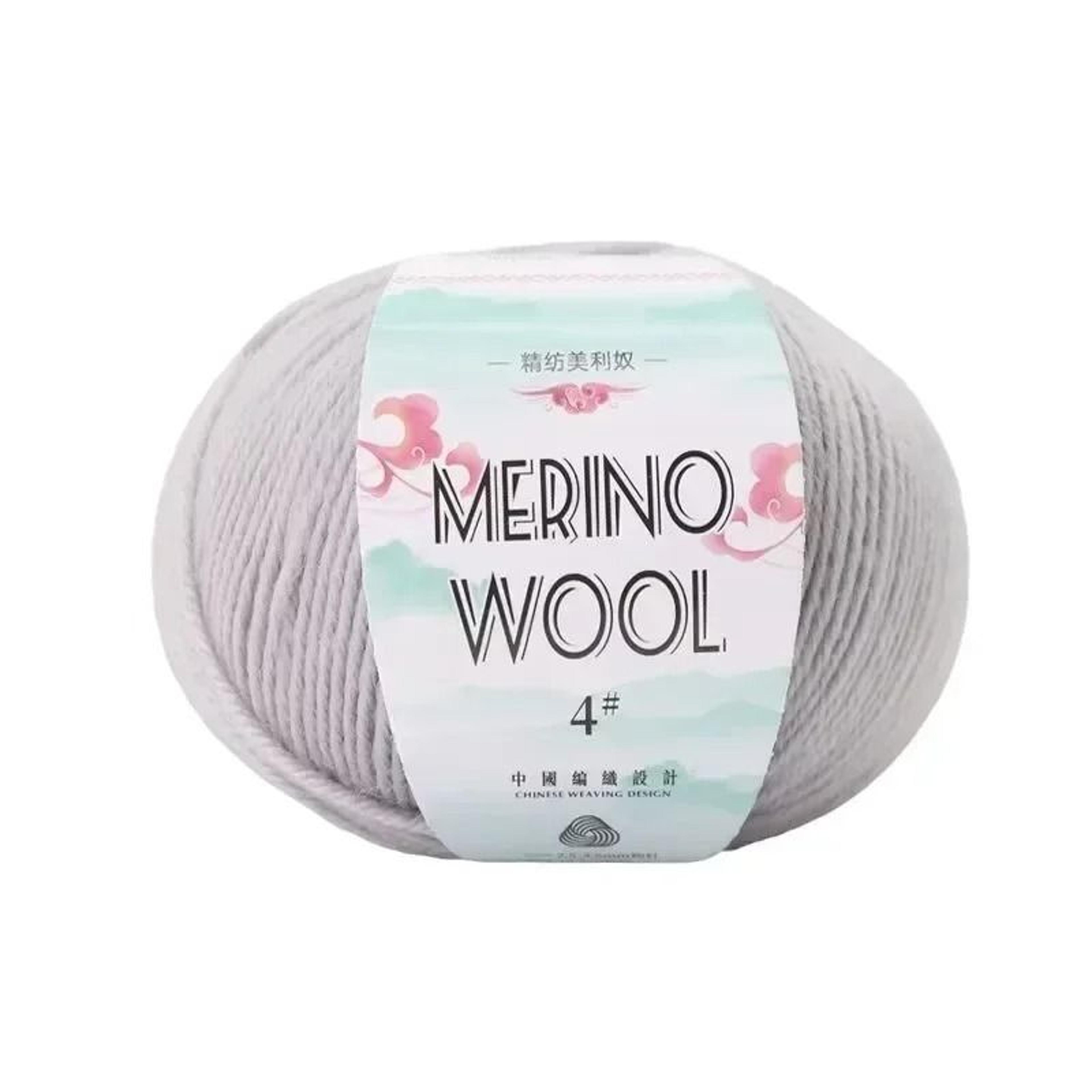 50g Coarse Merino Wool Yarn Ball Soft Cozy Hand Knitting Thread For Sweaters And Scarves 5
