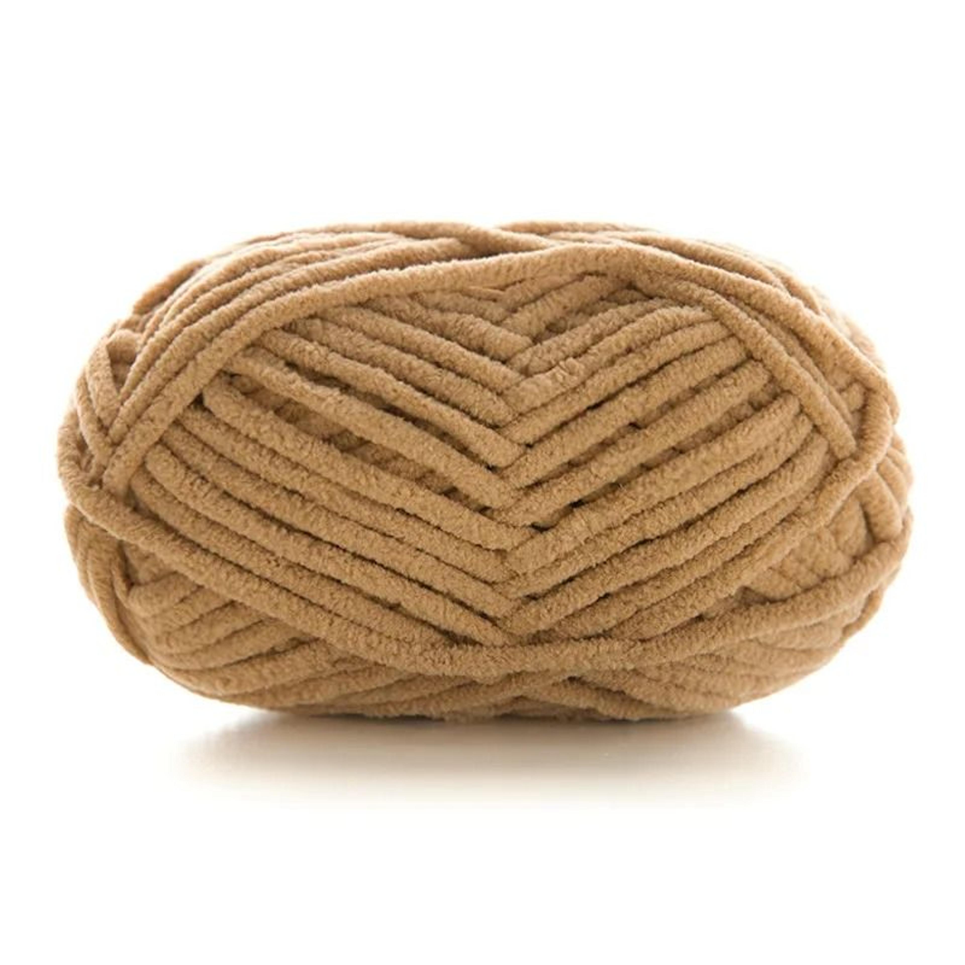 Rainbow Color Thick Velvet Yarn 50g Ball Soft Chenille Crochet Stripe Thread For Scarves And Hats 12