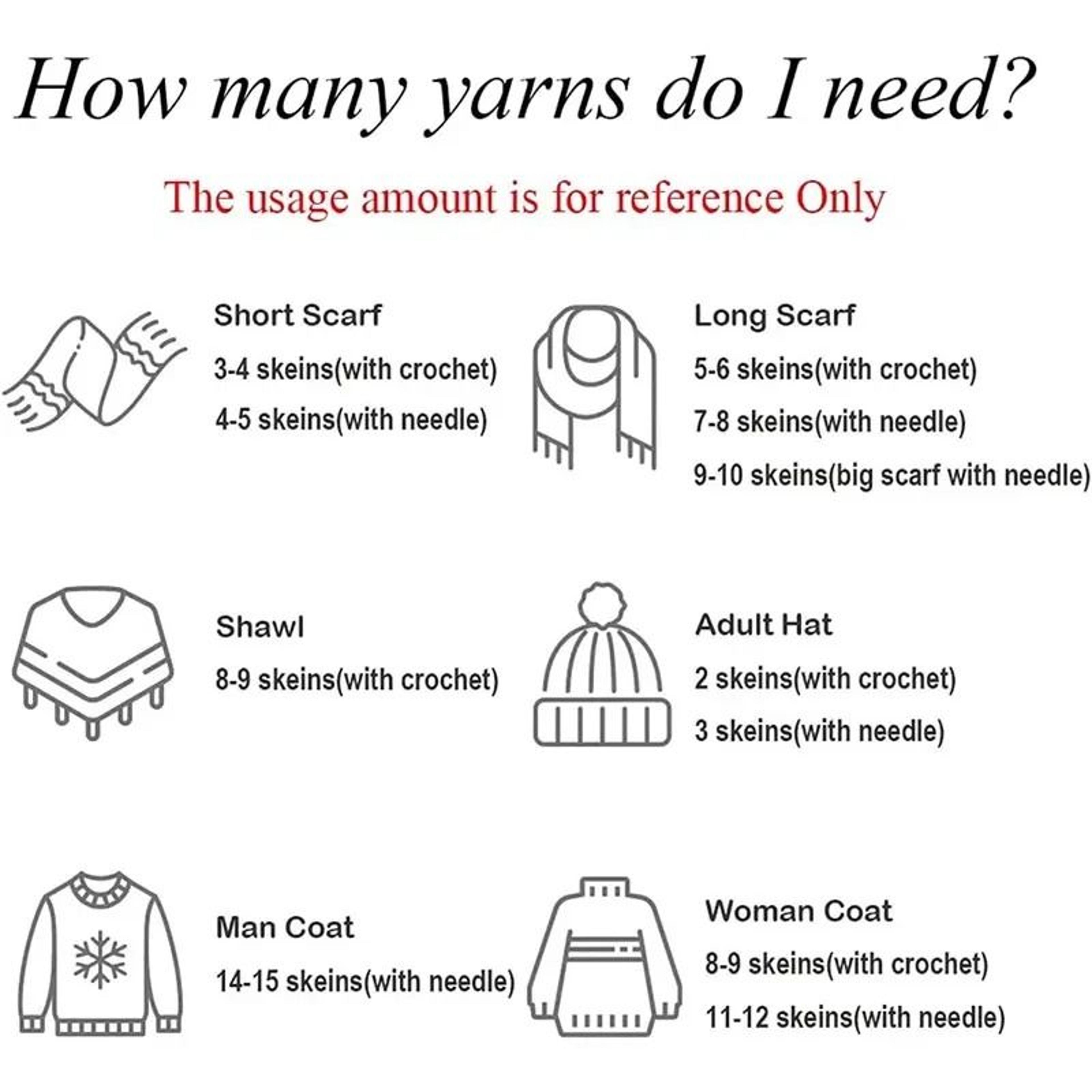 50g Wool Yarn Soft Medium Thick Thread For Hand Knitted Crochet Scarves Hats Baby Garments 1