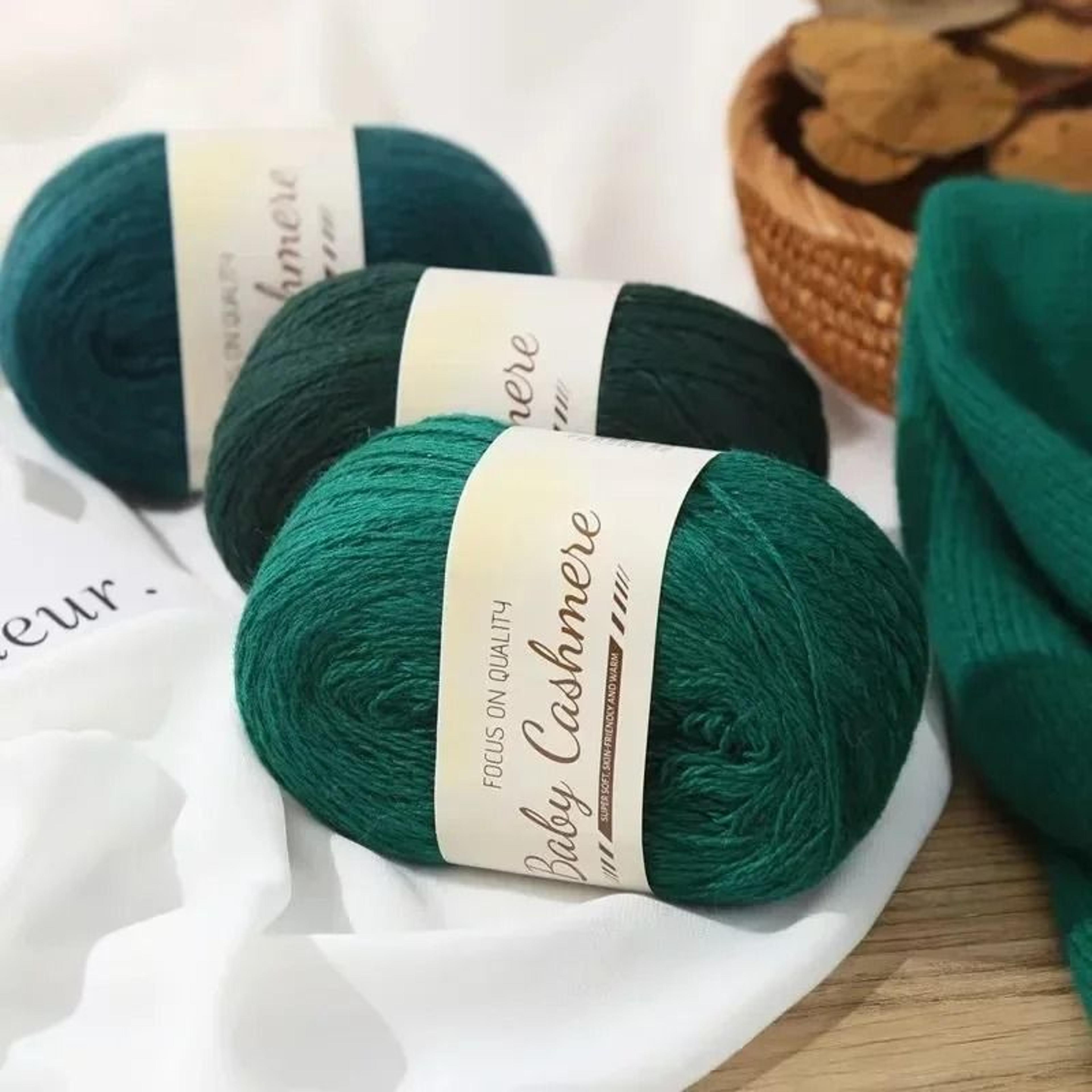 50g Soft Mohair Cashmere Thin Wool Yarn Roll For DIY Hand Crochet And Fine Knitting 2