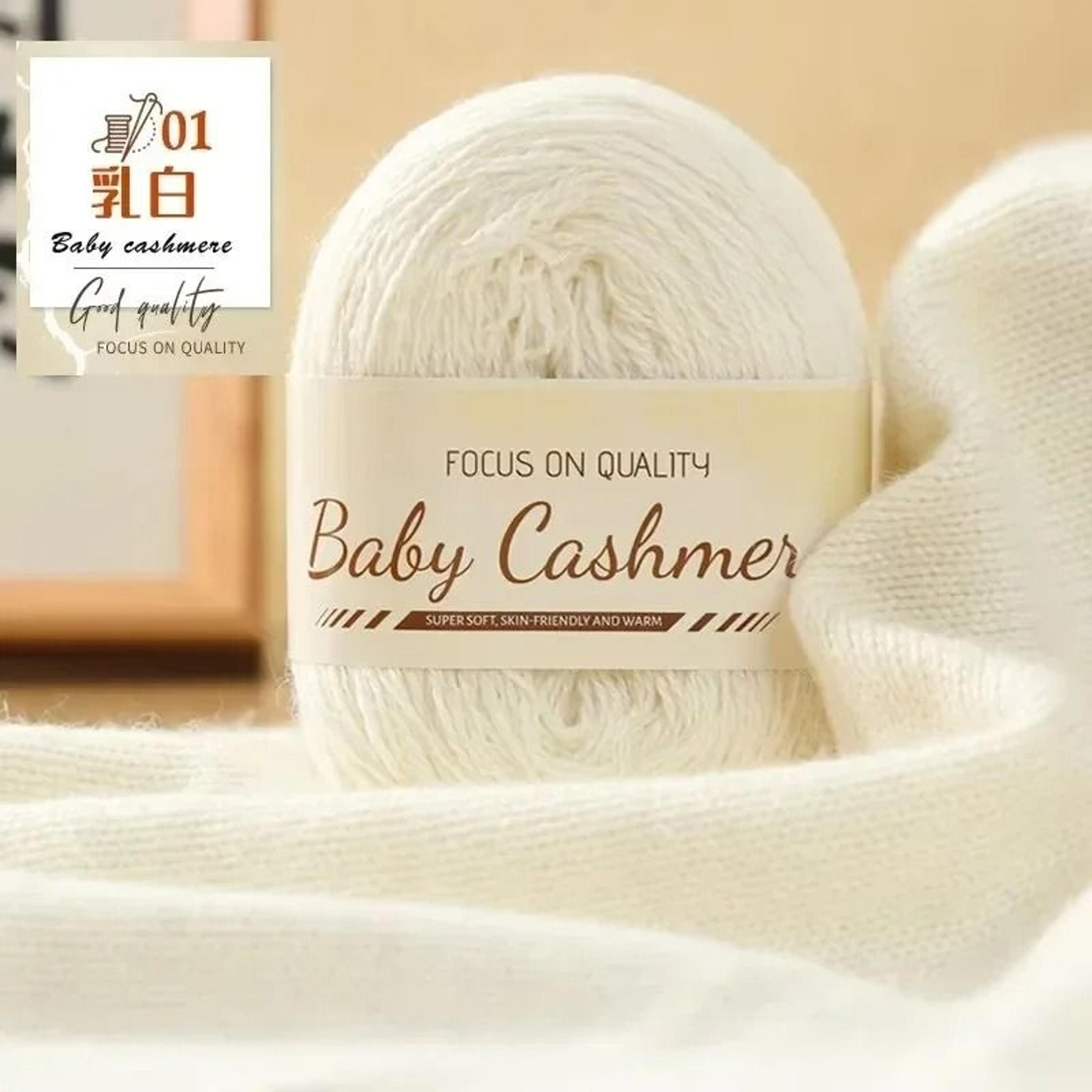50g Soft Mohair Cashmere Thin Wool Yarn Roll For DIY Hand Crochet And Fine Knitting 7
