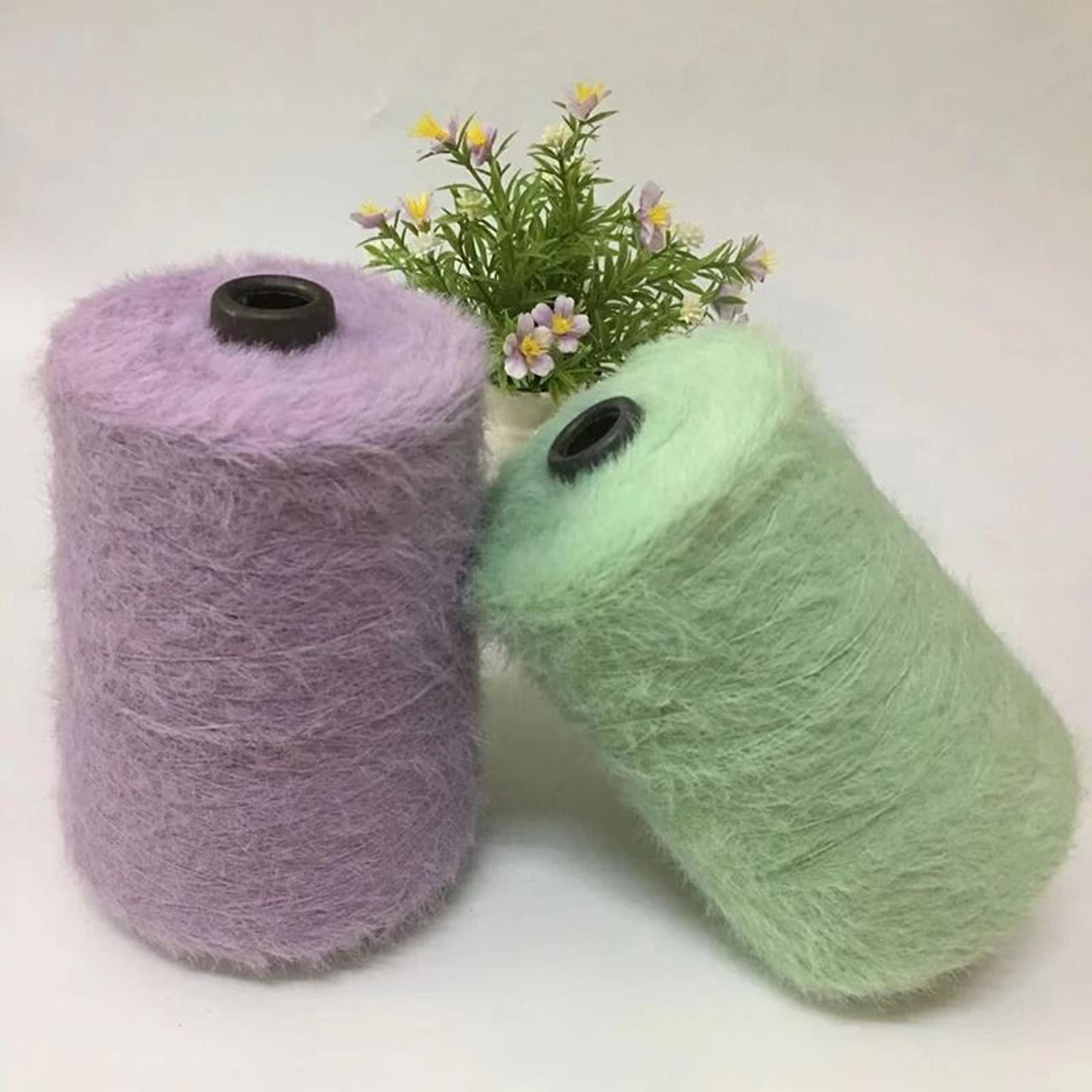 500g Bulk Imitation Mink Wool Fur Yarn Soft NonShedding Thread For HandKnitting Sweaters And Scarve 2