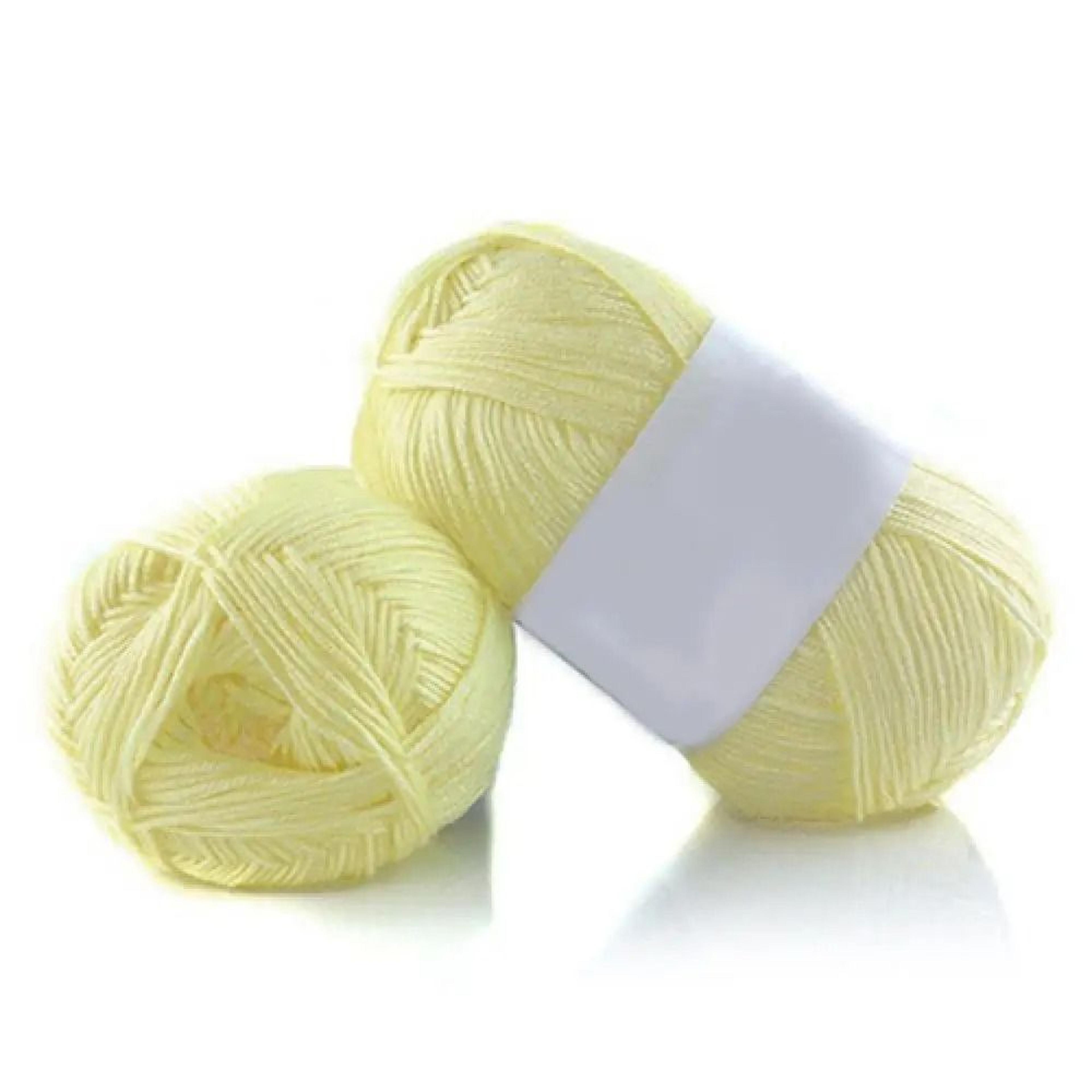 50g Bamboo Cotton Knitting Yarn Soft Breathable Skein For DIY Crochet Sweaters And Apparel 10