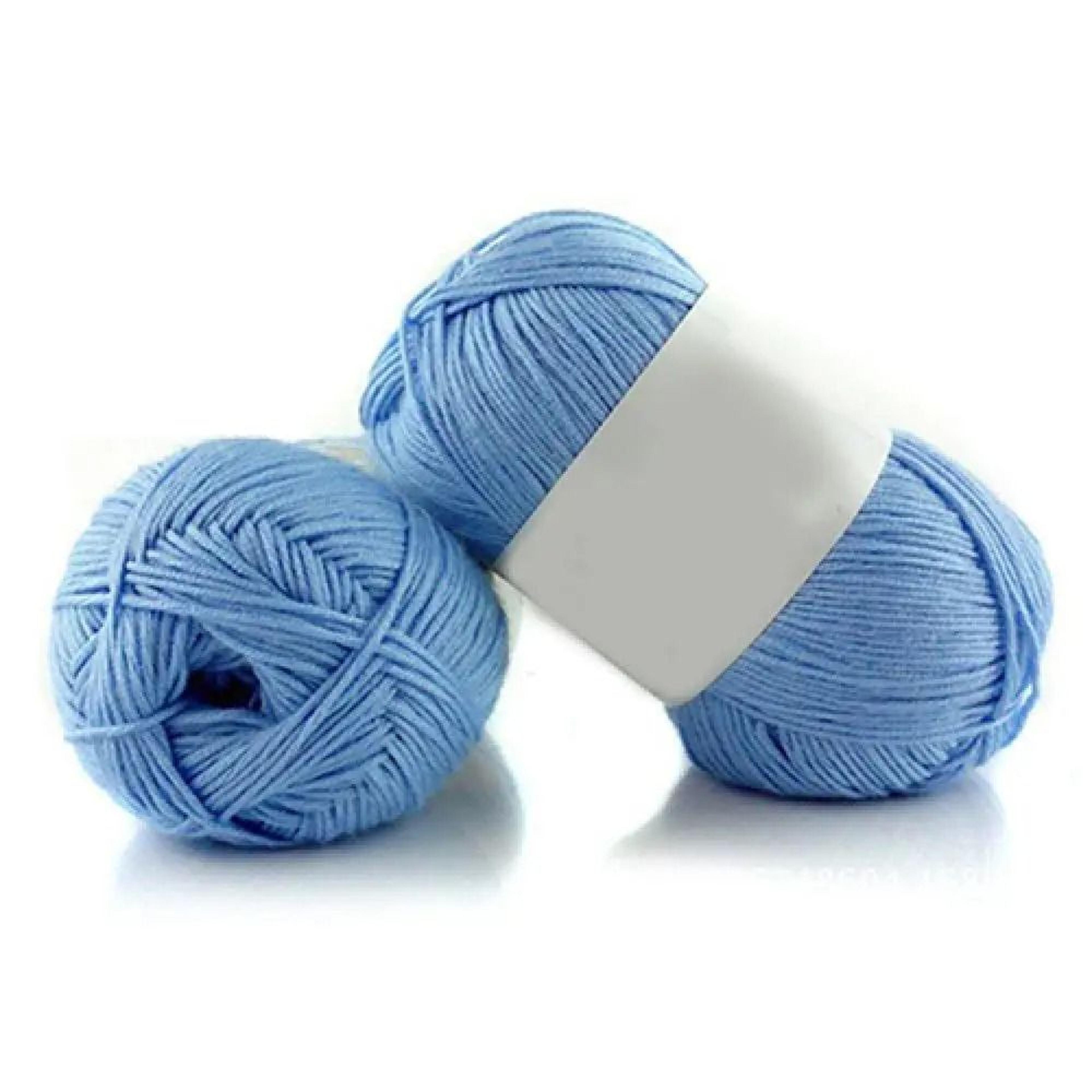50g Bamboo Cotton Knitting Yarn Soft Breathable Skein For DIY Crochet Sweaters And Apparel 17