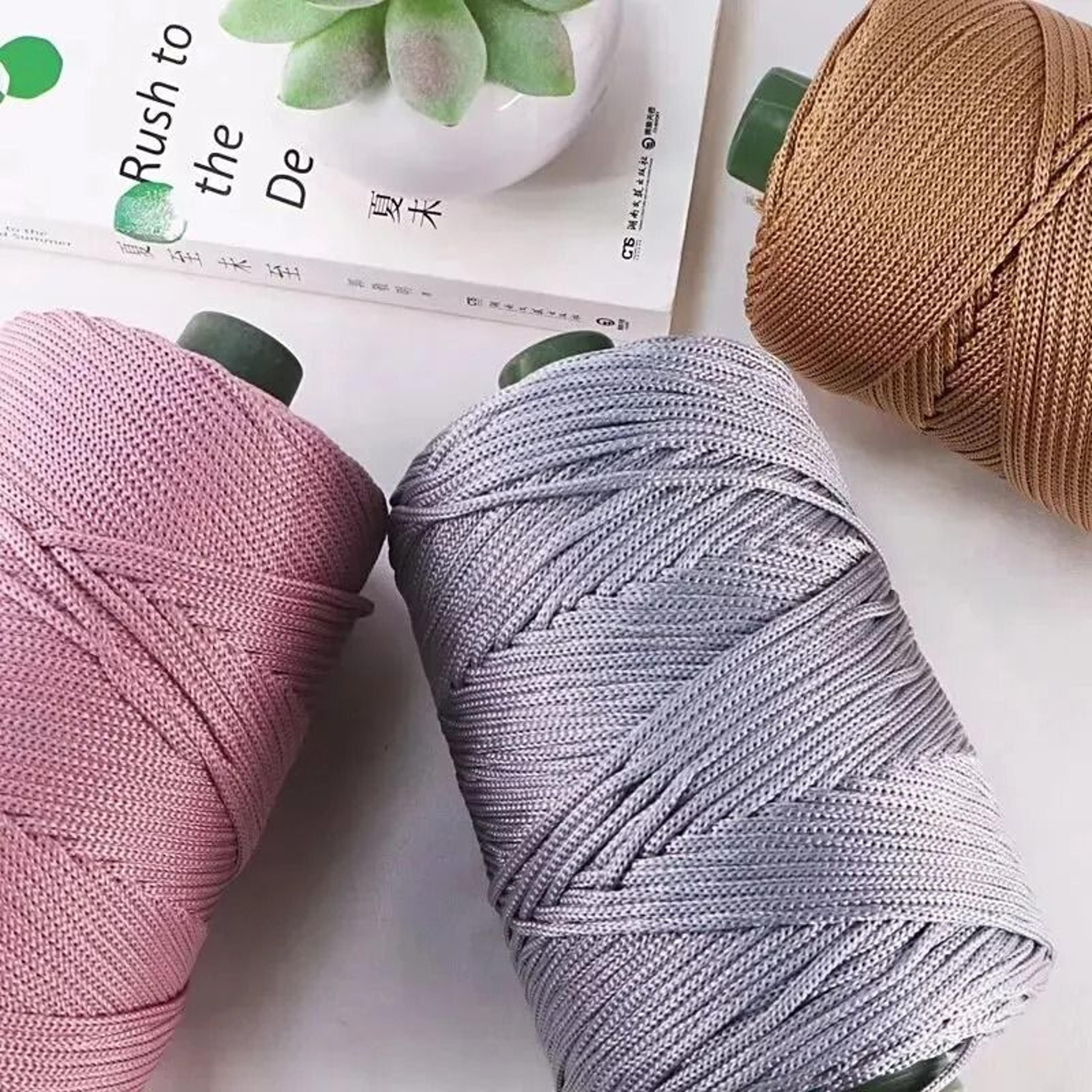 225g Lightweight Ice Silk Thread Soft Cool Yarn For Summer Sun Hats Baskets And Cushions 3