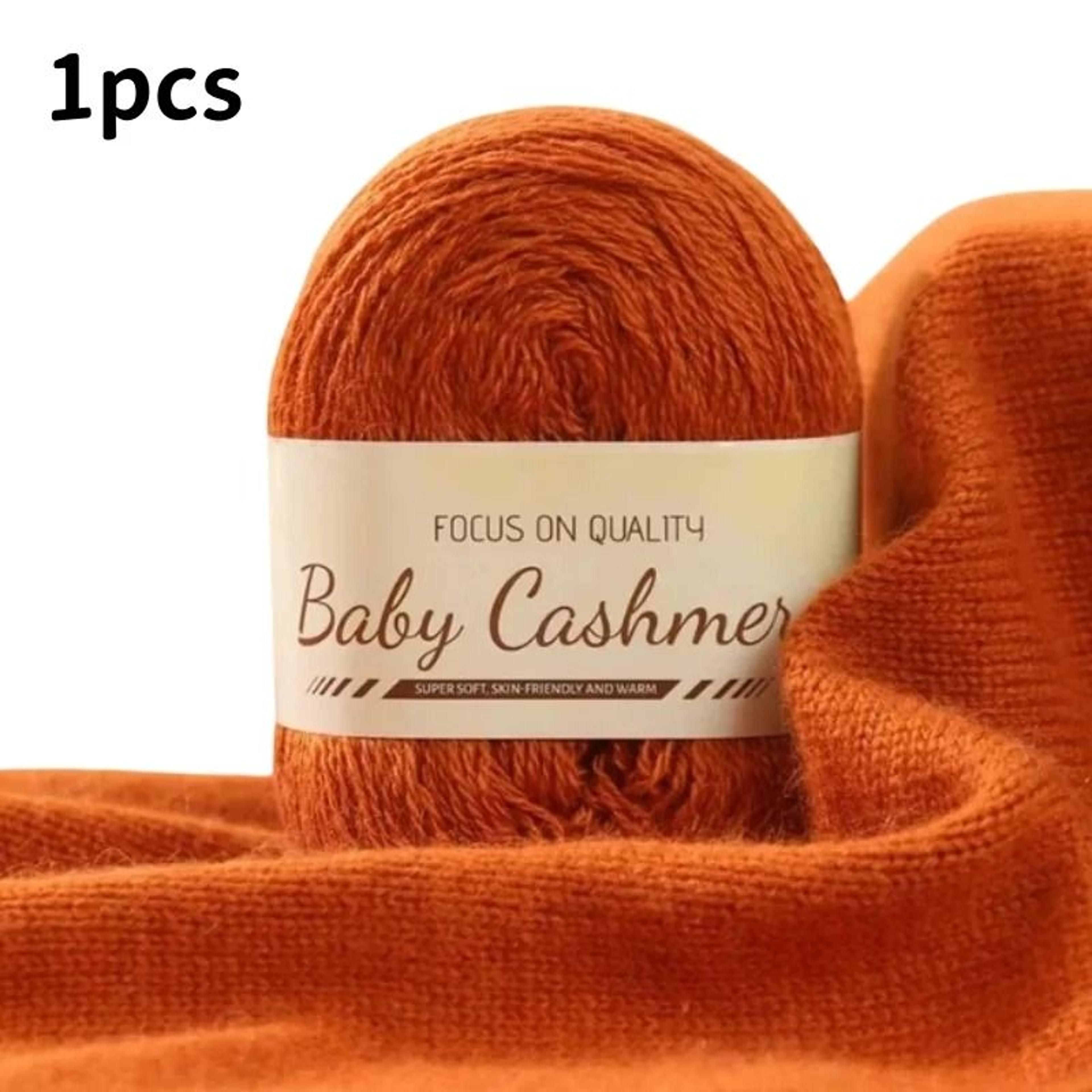 50g UltraSoft Mohair Cashmere Yarn Roll Thin Fluffy Wool Thread For Hand Crochet And DIY Fine Knitt 15
