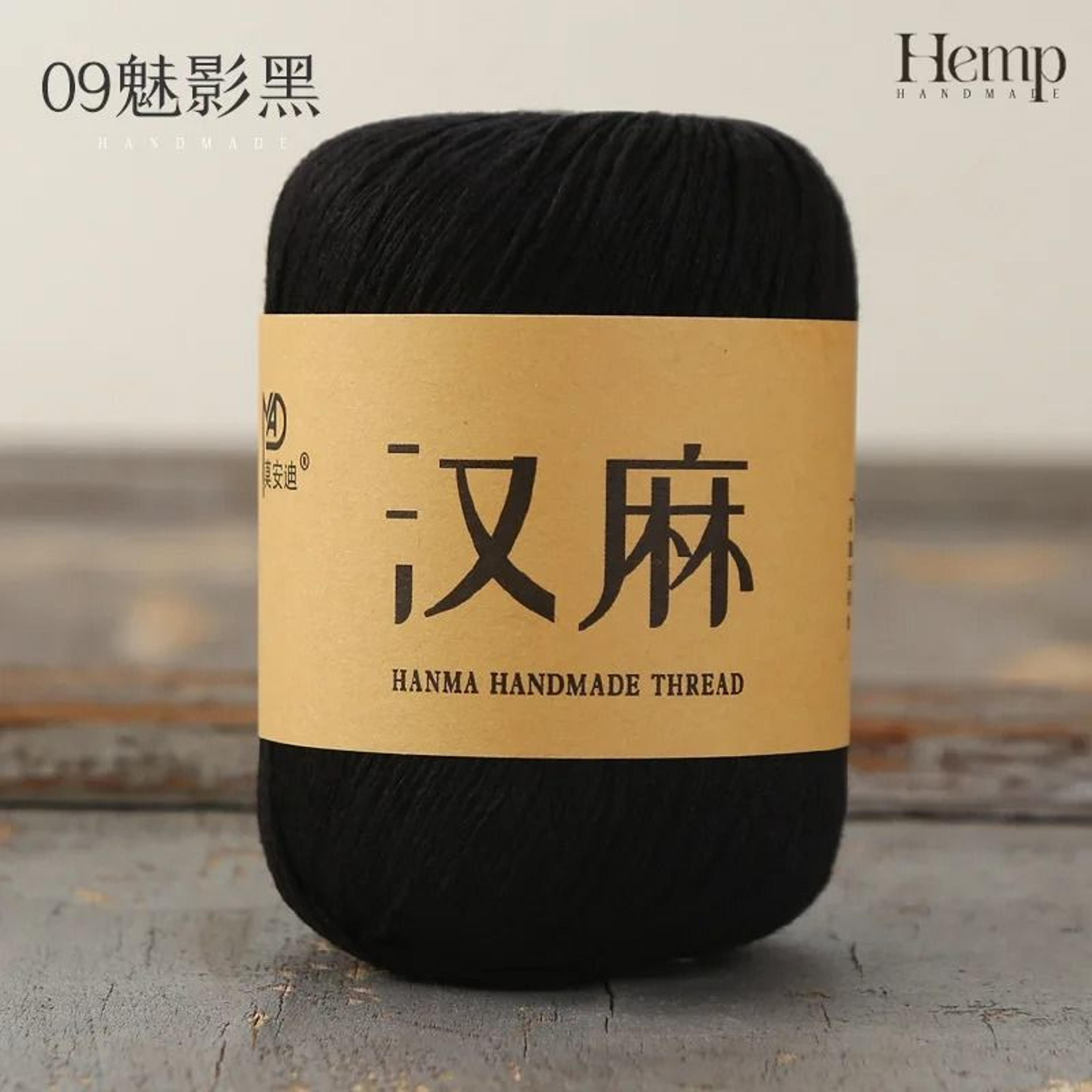 300g 6pcs Set Summer Hemp Silk Lace Yarn Breathable Linen Thread For DIY Hats And Summer Knitwear 15